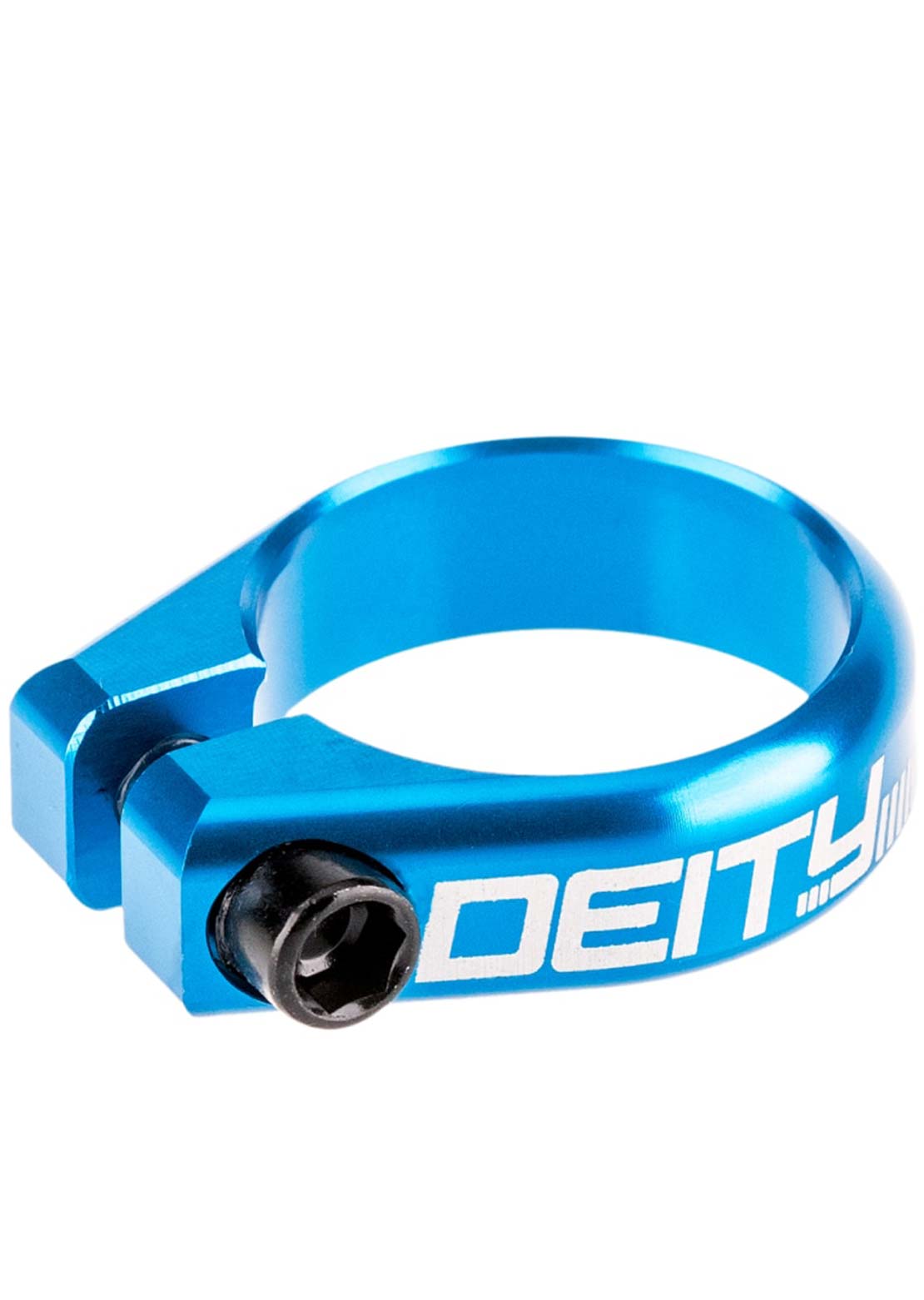 Deity Circuit Seatpost Clamp Blue