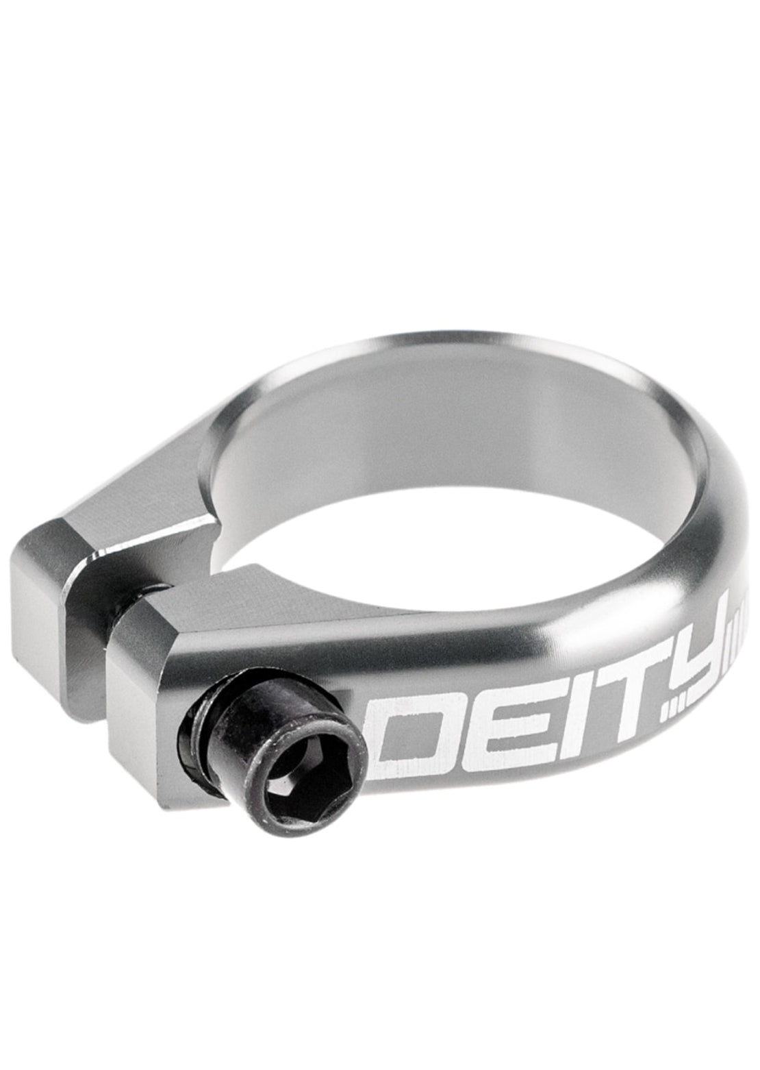 Deity Circuit Seatpost Clamp Silver