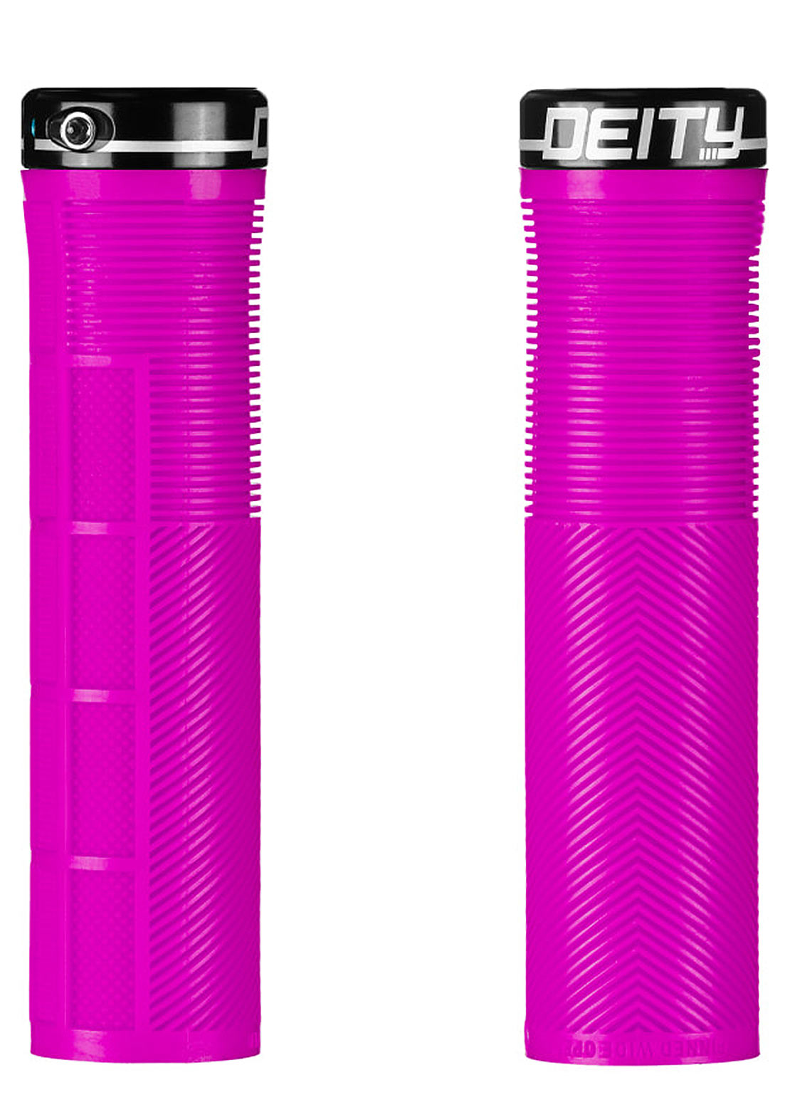 Deity Knuckleduster Grips - 132mm Pink