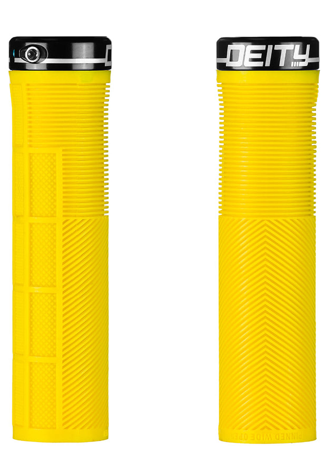 Deity Knuckleduster Grips - 132mm Yellow