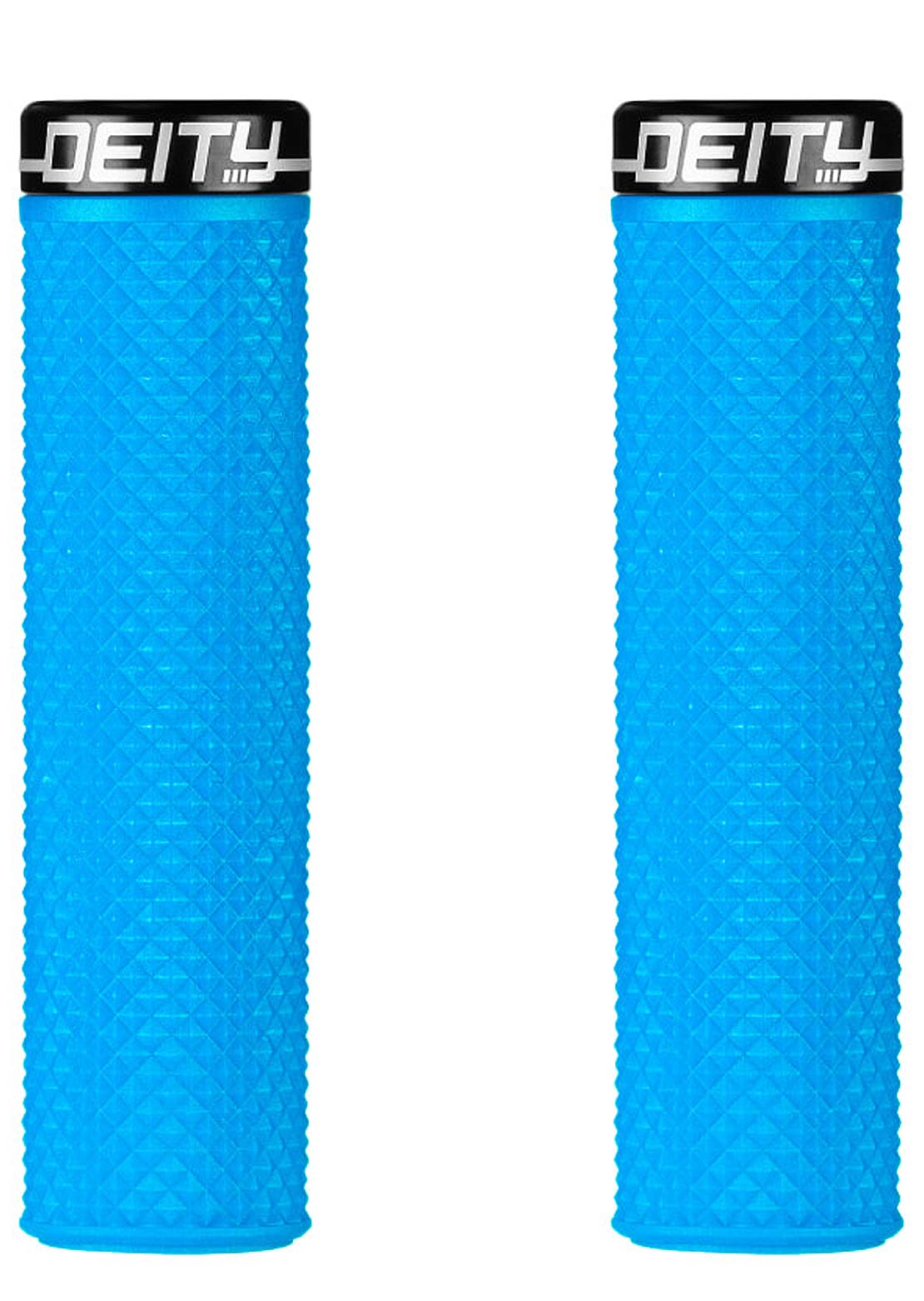 Deity Supracush 133mm Grips - Pair Blue