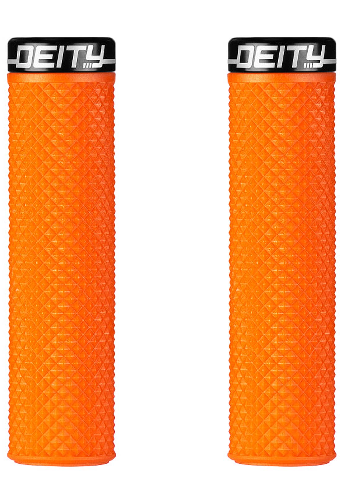 Deity Supracush 133mm Grips - Pair Orange