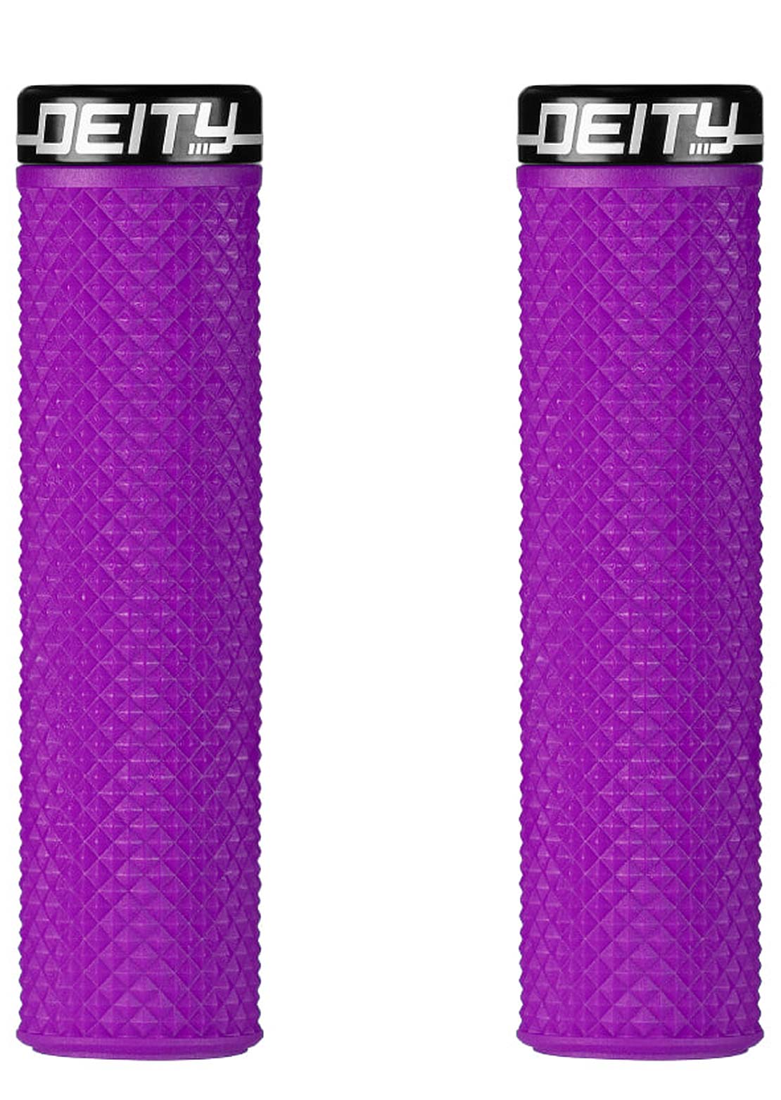 Deity Supracush 133mm Grips - Pair Purple