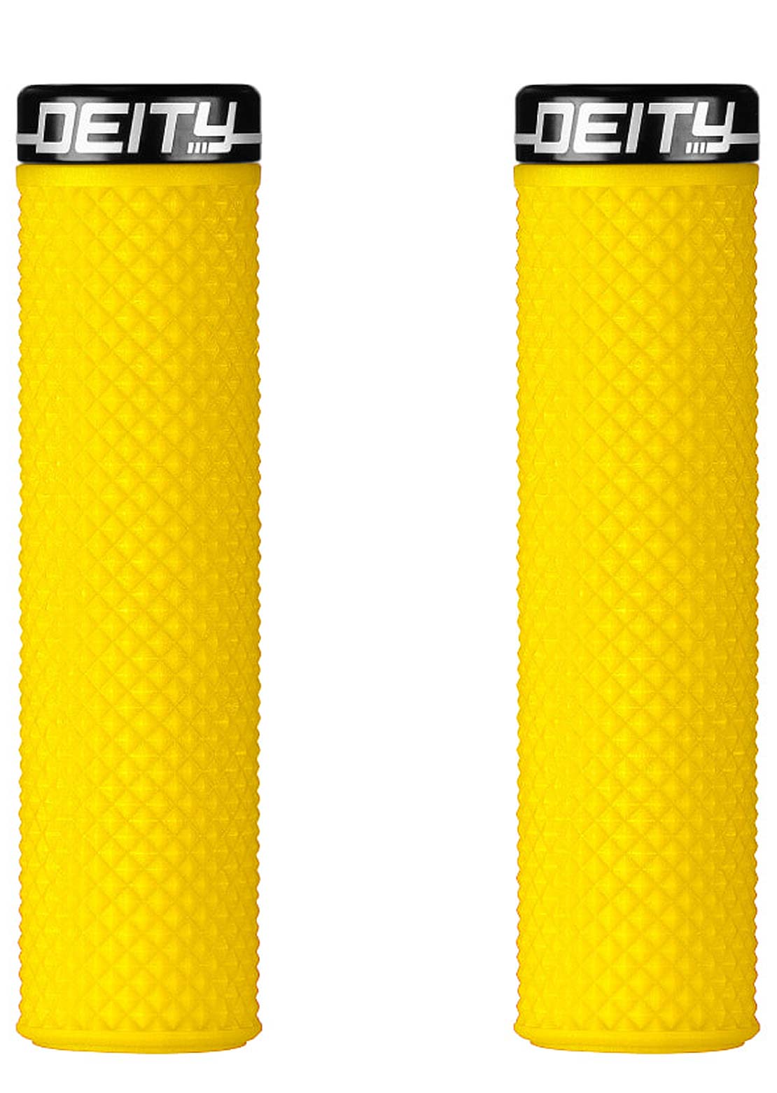 Deity Supracush 133mm Grips - Pair Yellow