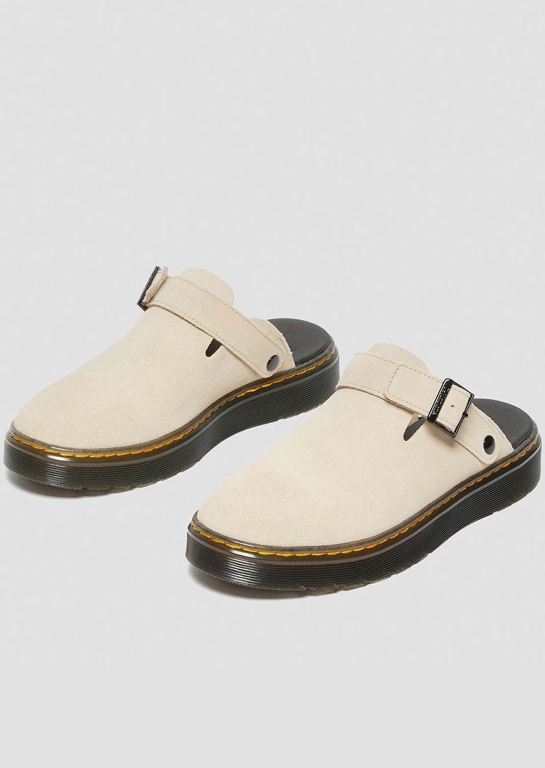 Dr. Martens Carlson EH Suede Sandals Warm Sand