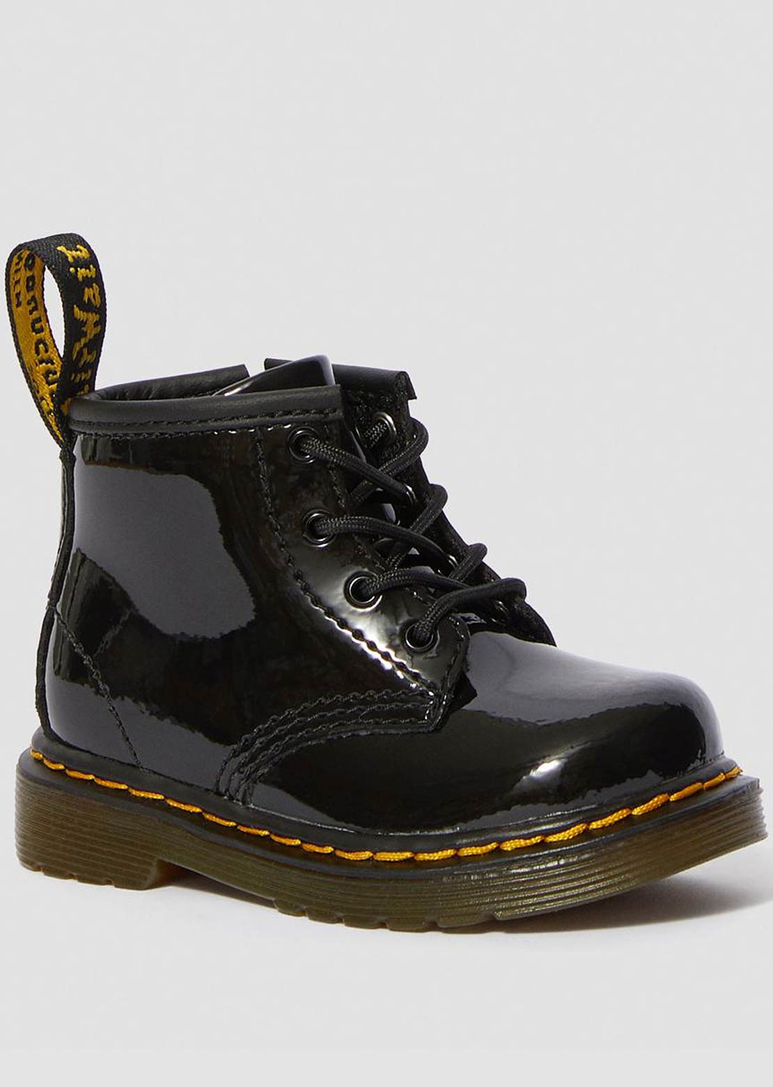 Dr.Martens Toddler 1460 Patent Lamper Boots Black