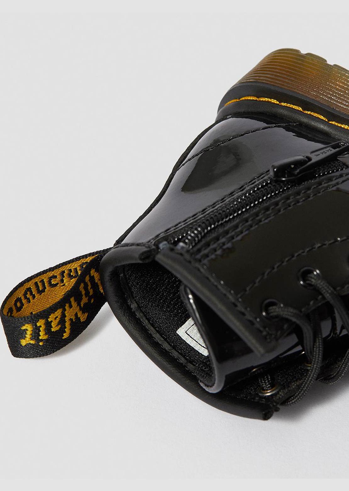 Dr.Martens Toddler 1460 Patent Lamper Boots Black