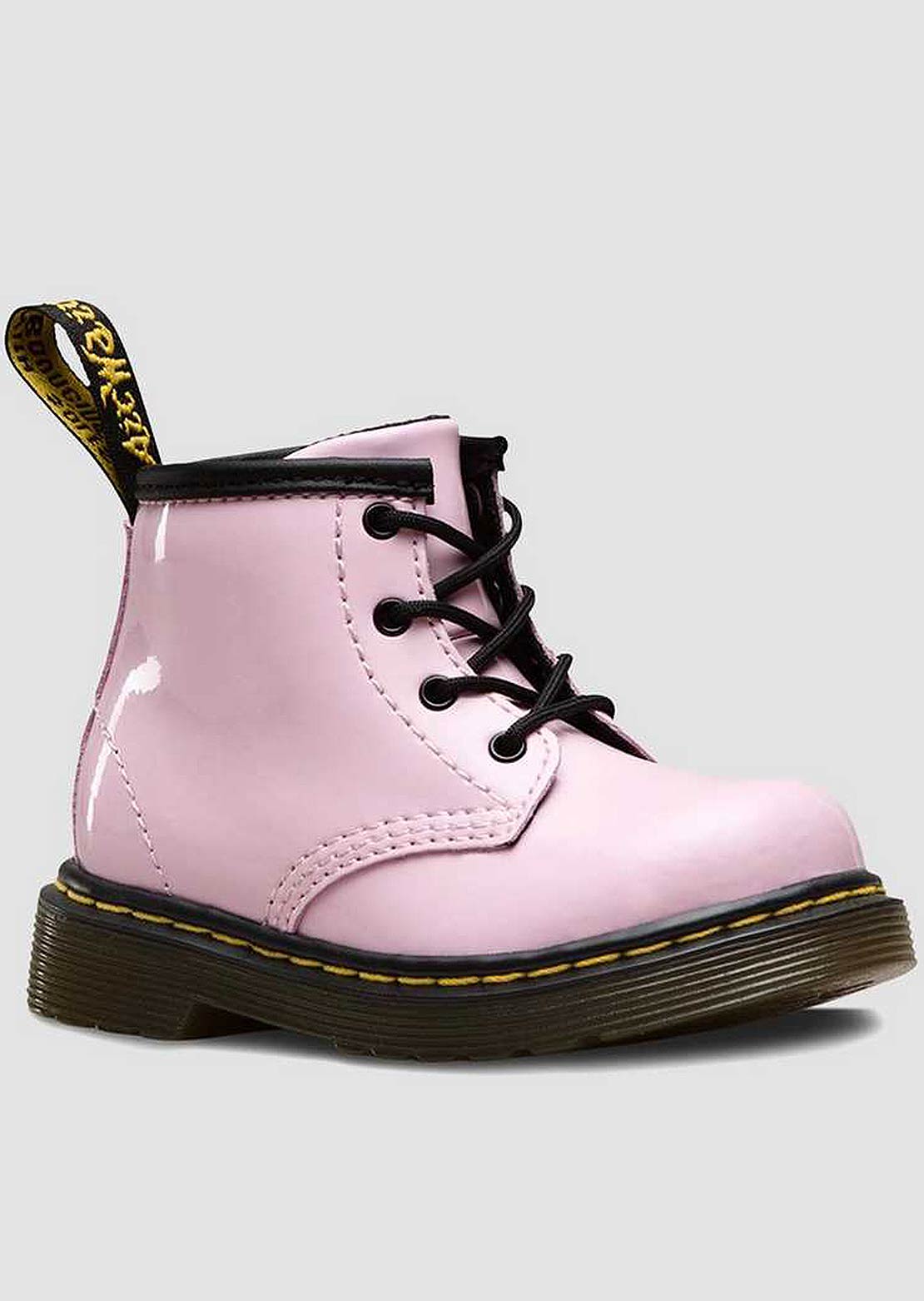 Dr.Martens Toddler 1460 Patent Lamper Boots Pink