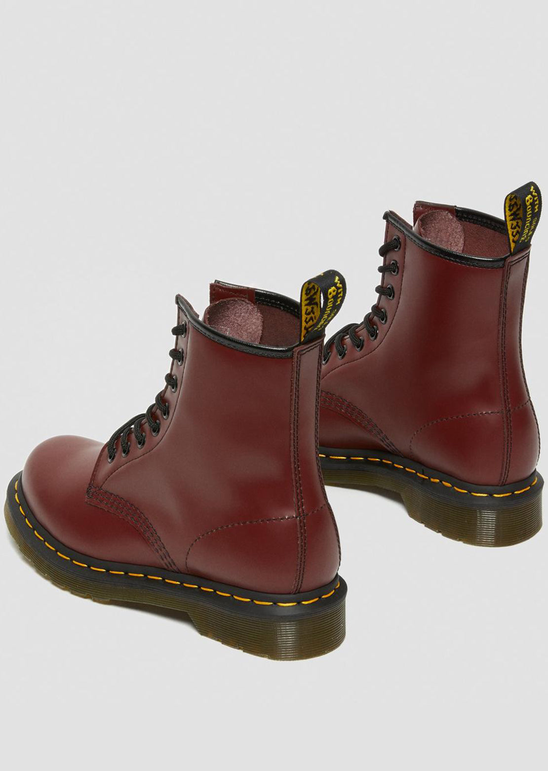 Dr.Martens Women&#39;s 1460 Boots Smooth Cherry Red