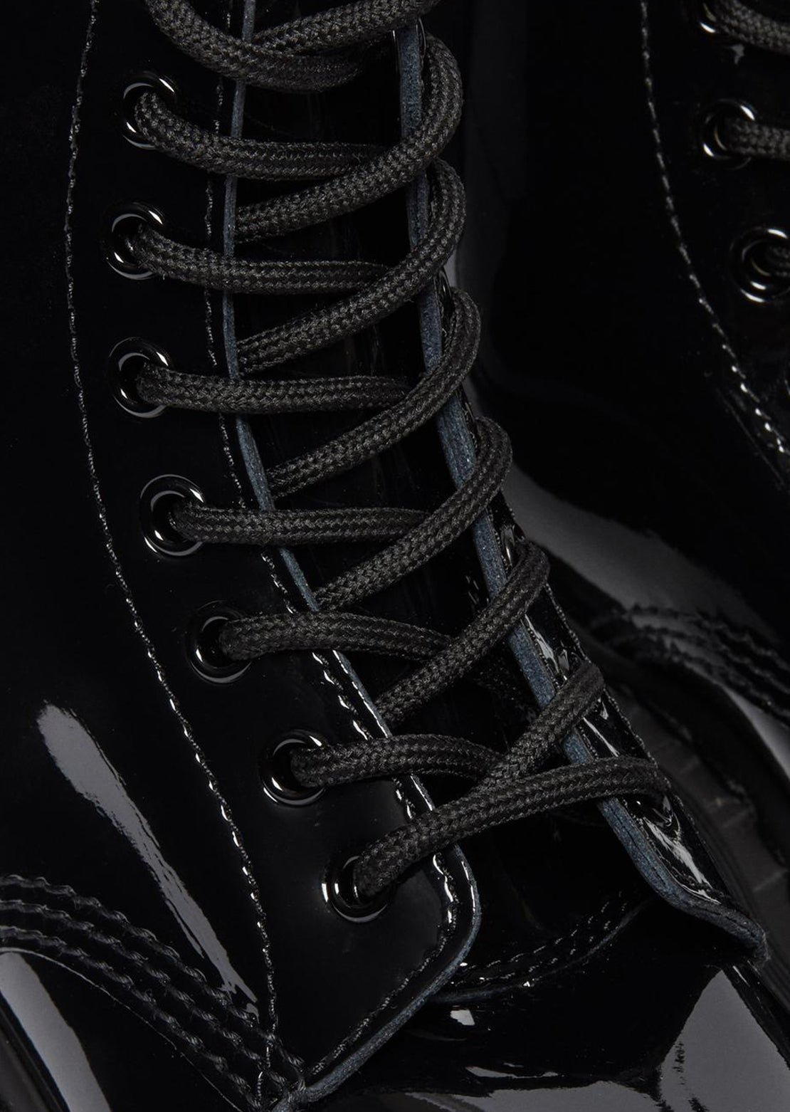 Dr.Martens Women&#39;s 1460 Mono Boots Patent Lamper Black