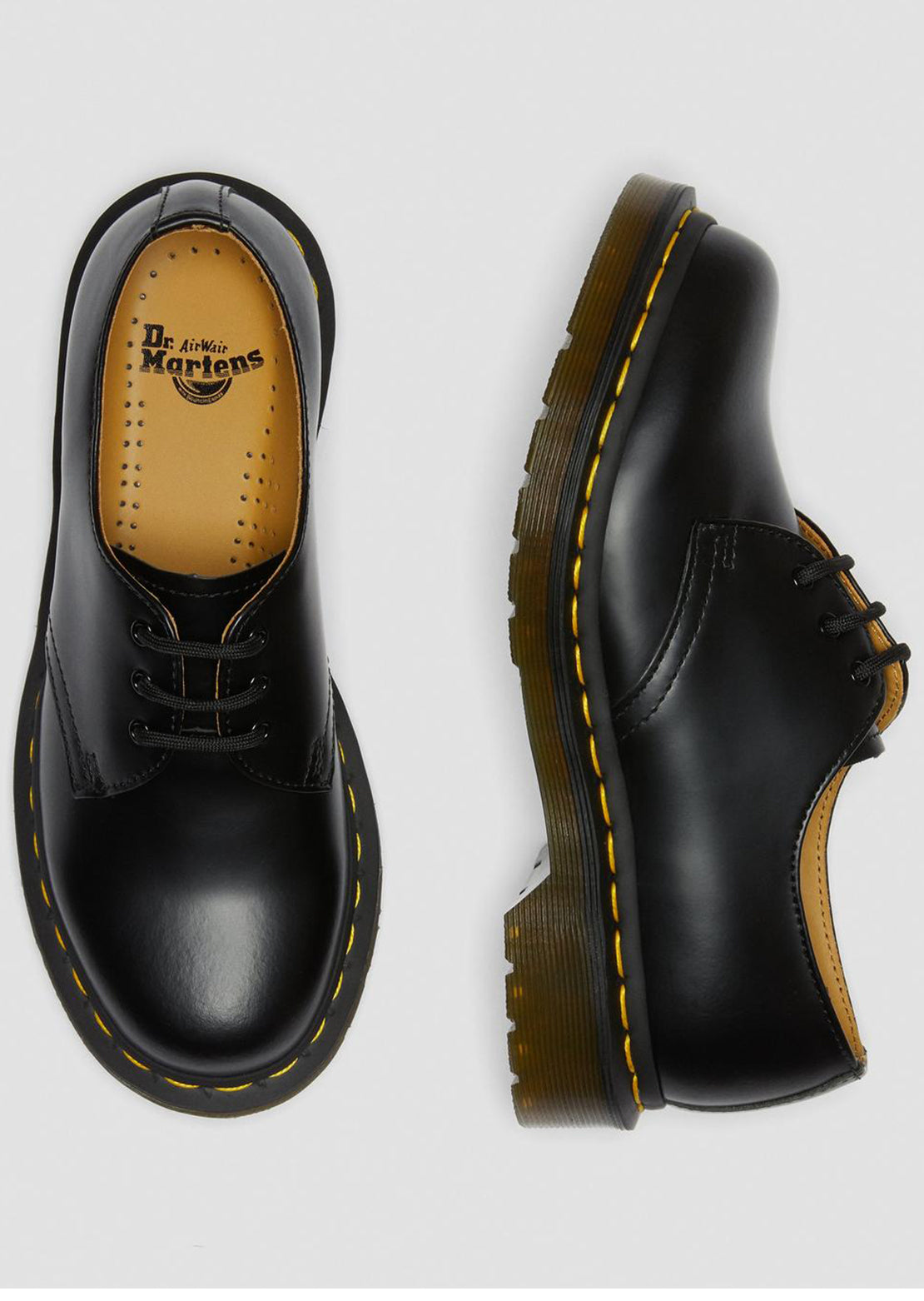 Dr.Martens Women&#39;s 1461 Oxford Shoes Smooth Black
