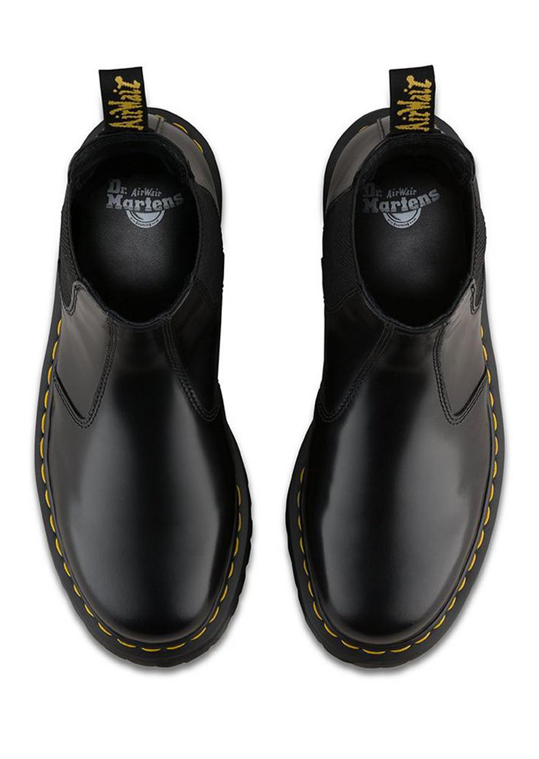 Dr.Martens Women’s 2976 Quad Boots Black Polished Smooth