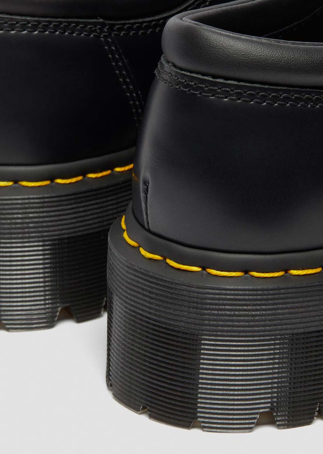 Dr.Martens Women's 8053 Quad Polished Smooth Shoes Black