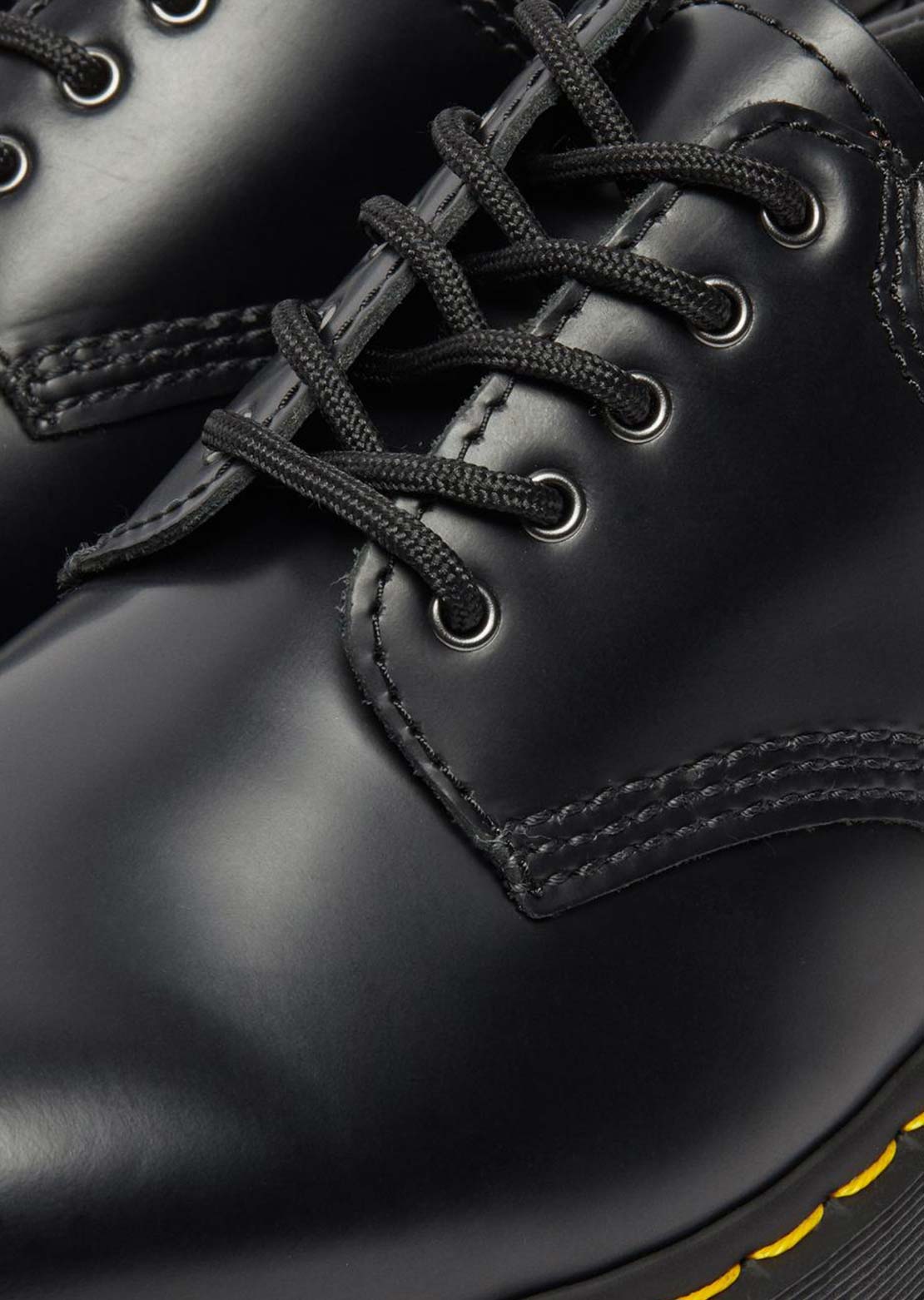 Dr.Martens Women's 8053 Quad Polished Smooth Shoes Black