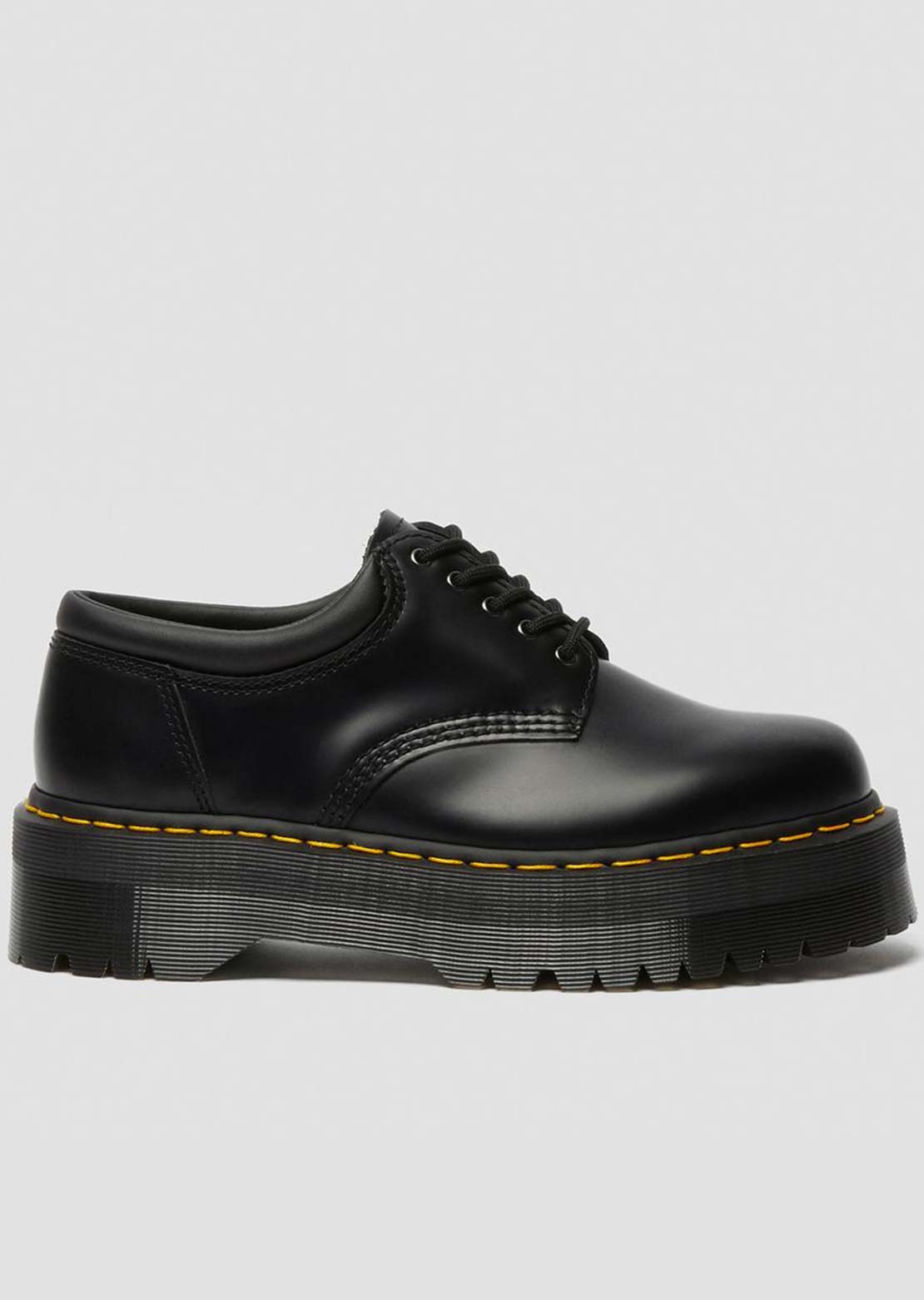 Dr.Martens Women's 8053 Quad Polished Smooth Shoes Black