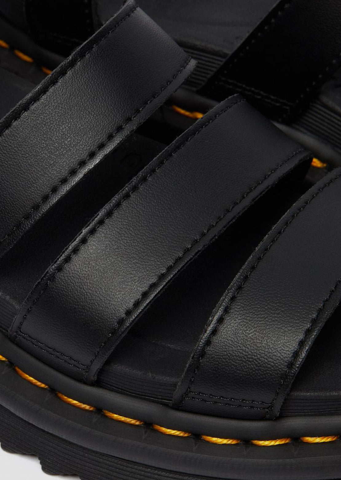 Dr.Martens Women&#39;s Vegan Blaire Sandals Felix Rub Off Black