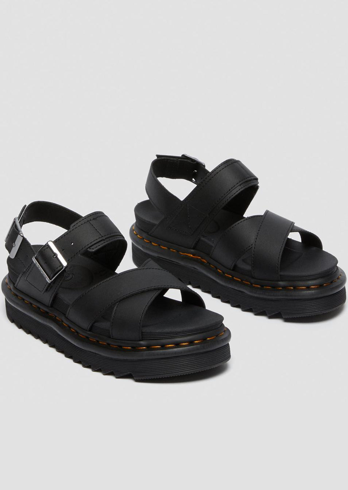 Dr.Martens Women&#39;s Voss II Sandals Hydro Black