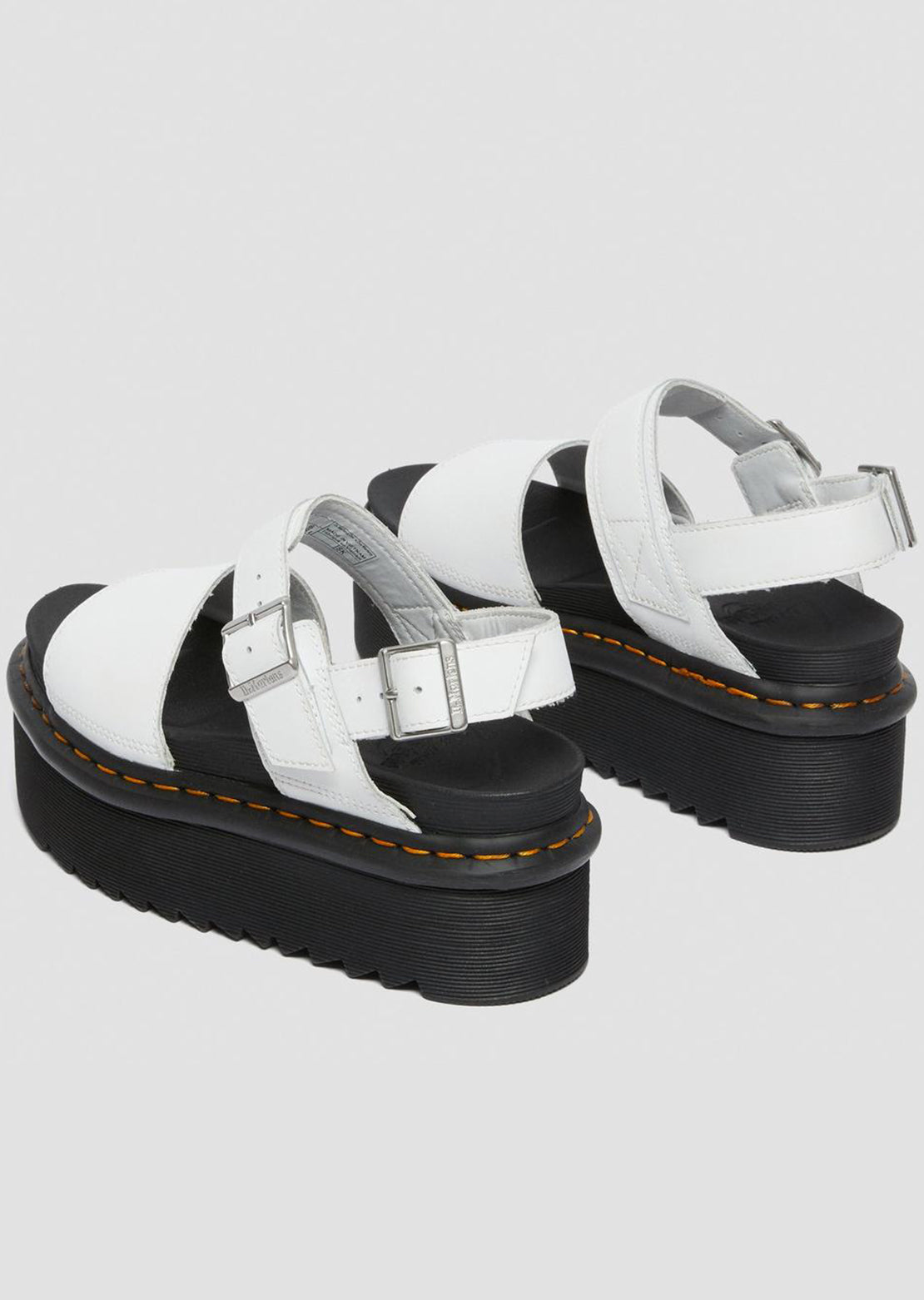 Dr.Martens Women&#39;s Voss Quad Sandals Hydro White