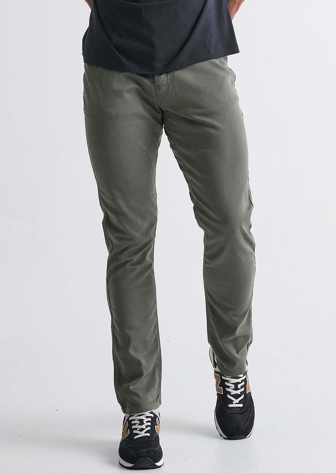 Duer Men's No Sweat Relaxed Taper Pants Gull