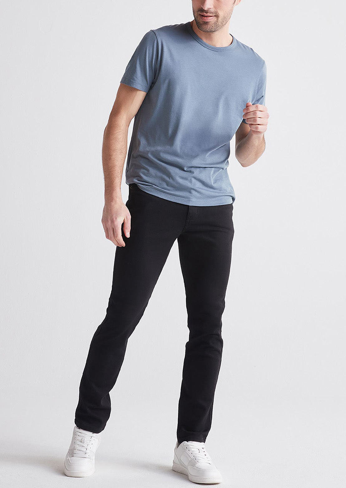 DUER Men&#39;s Performance Slim Denim Black