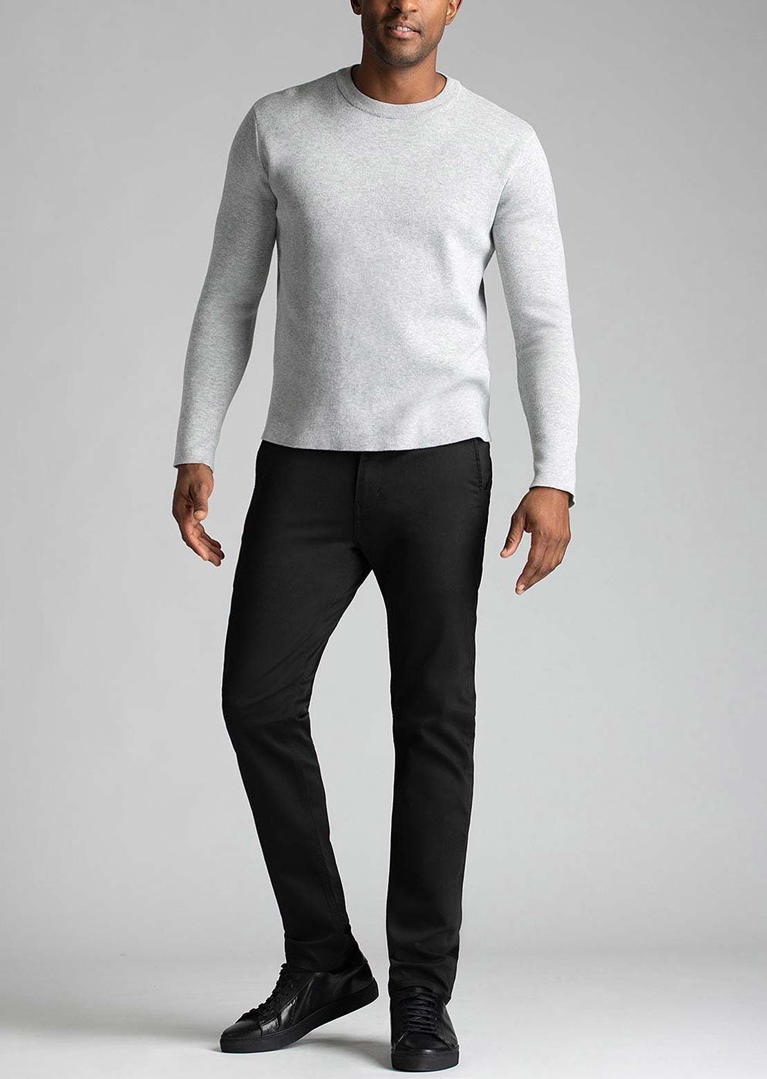 DUER Men&#39;s Smart Stretch Slim Trousers Black