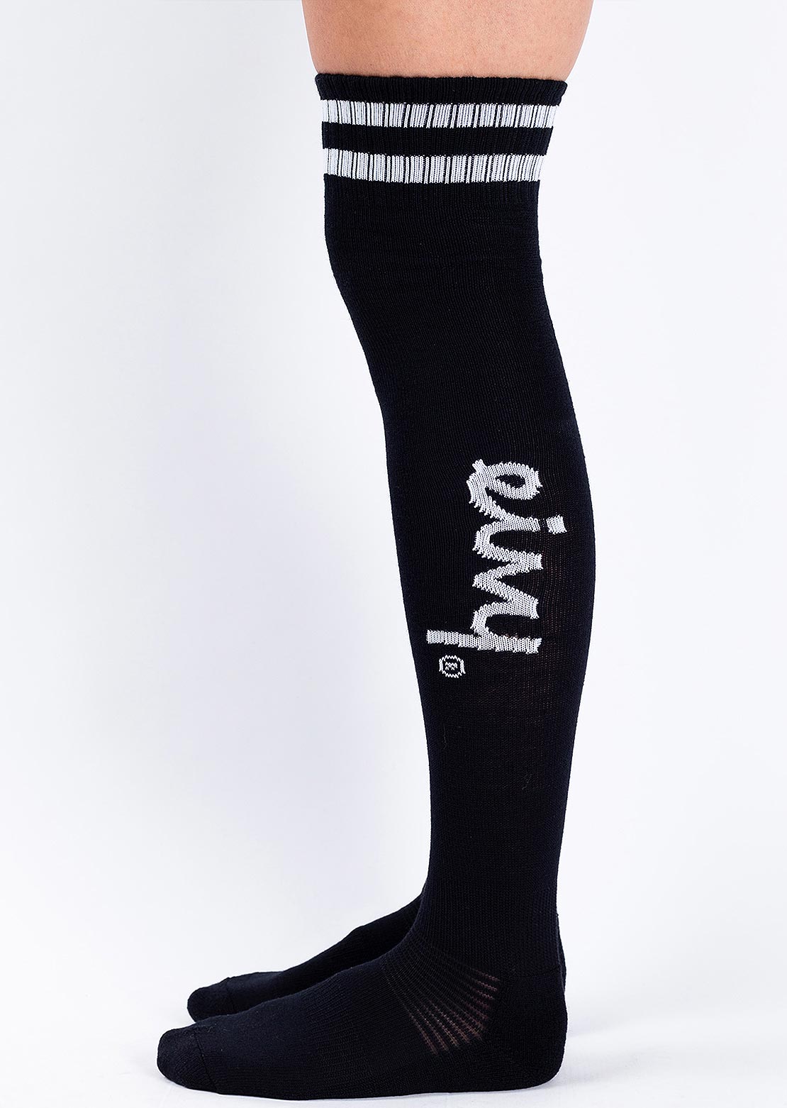 Eivy Women&#39;s Cheerleader High Wool Winter Socks Black