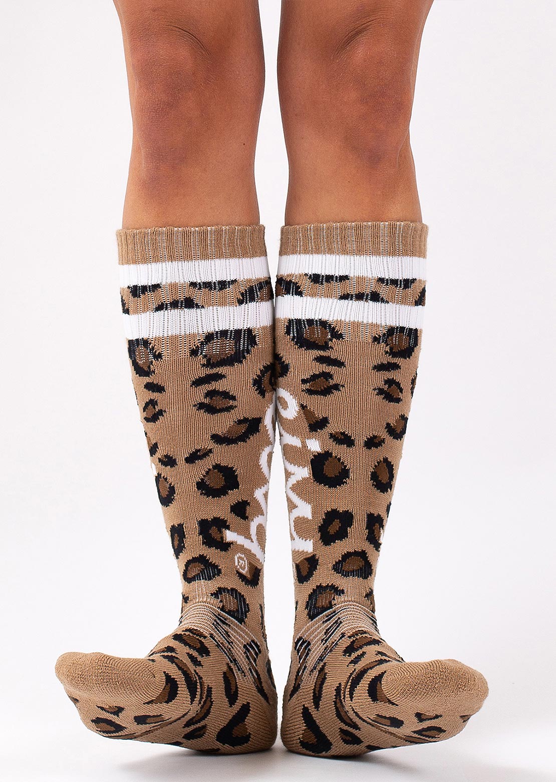 Eivy women&#39;s Cheerleader Wool Winter Socks Leopard