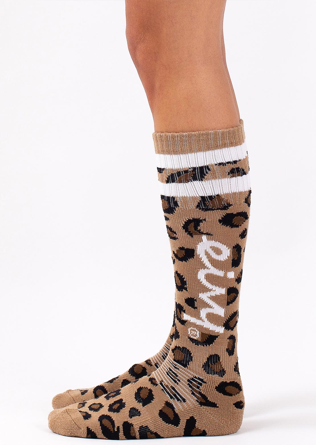Eivy women&#39;s Cheerleader Wool Winter Socks Leopard