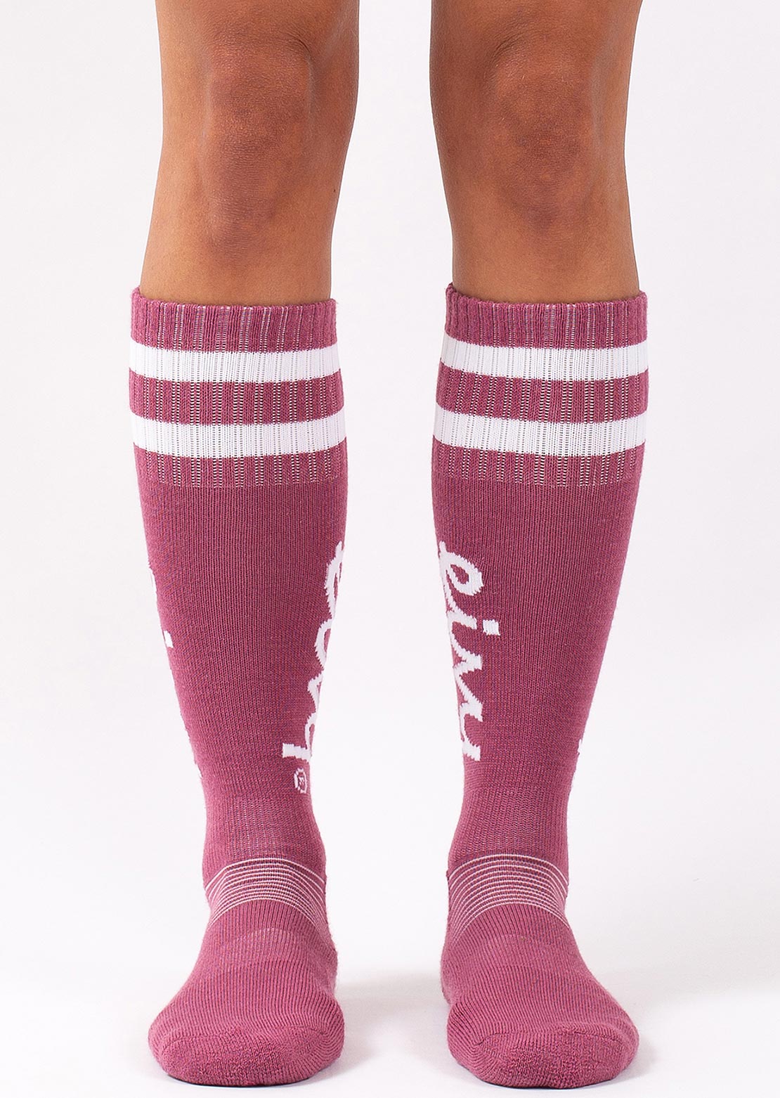 Eivy women&#39;s Cheerleader Wool Winter Socks Raspberry