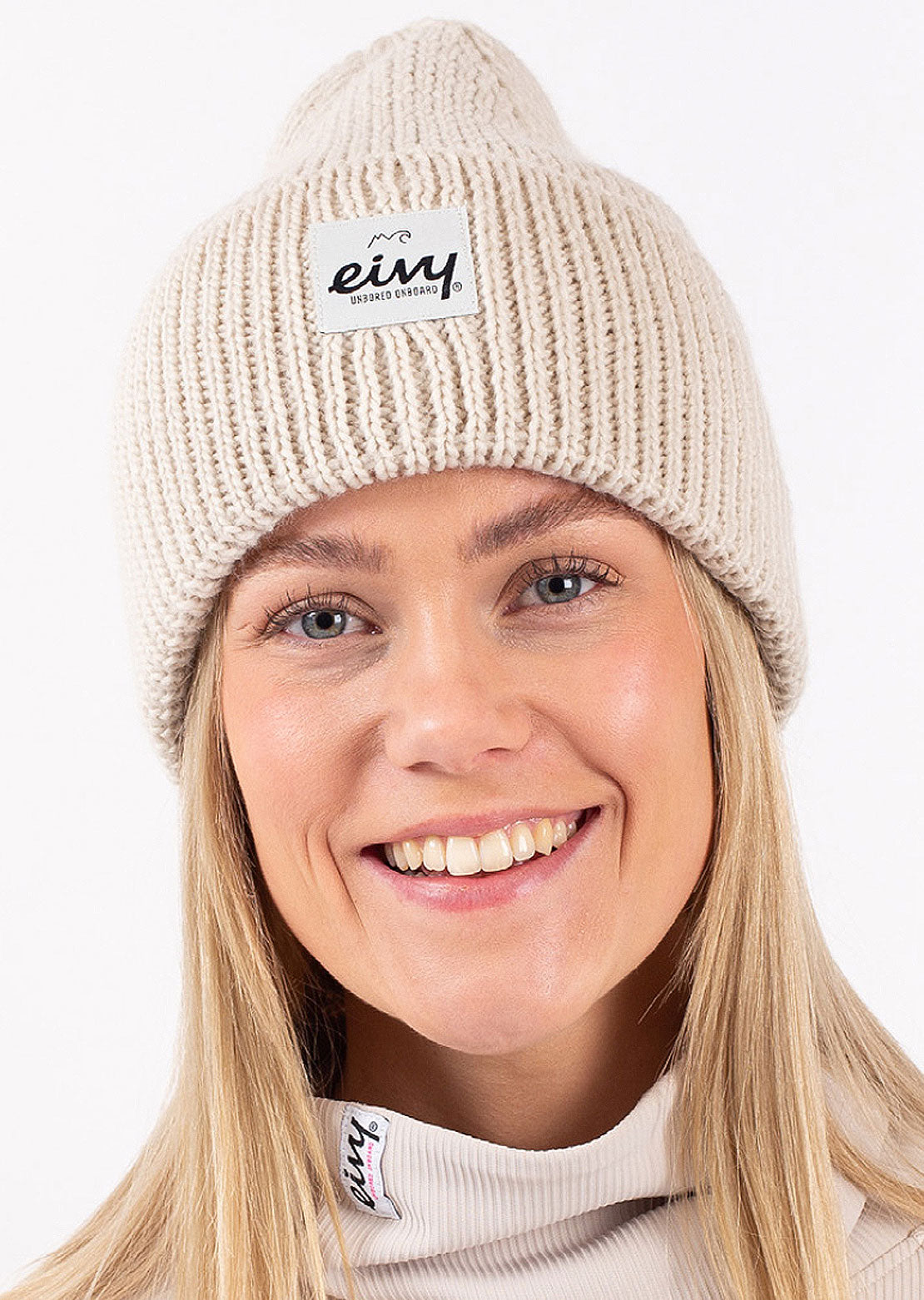 Eivy Women's Easter Rib Wool Beanie Faded Cloud