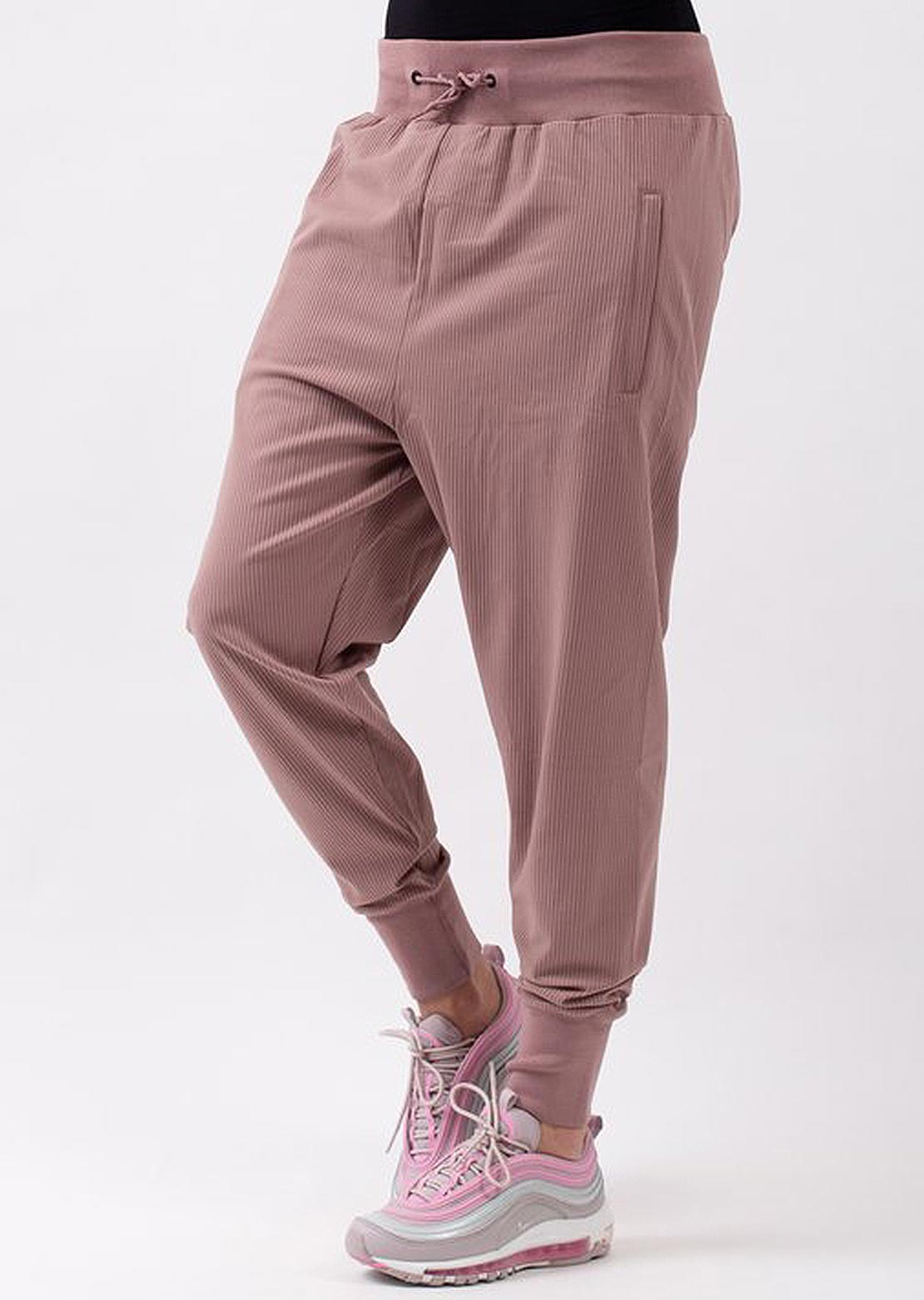 Eivy Women&#39;s Harlem Rib Travel Pants Faded Woodrose