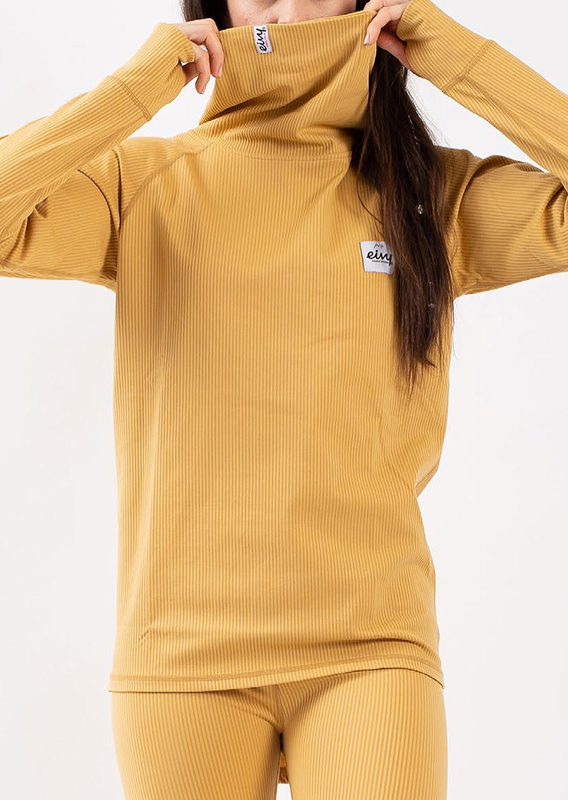 Eivy Women&#39;s Icecold Rib Base Layer Top Faded Amber