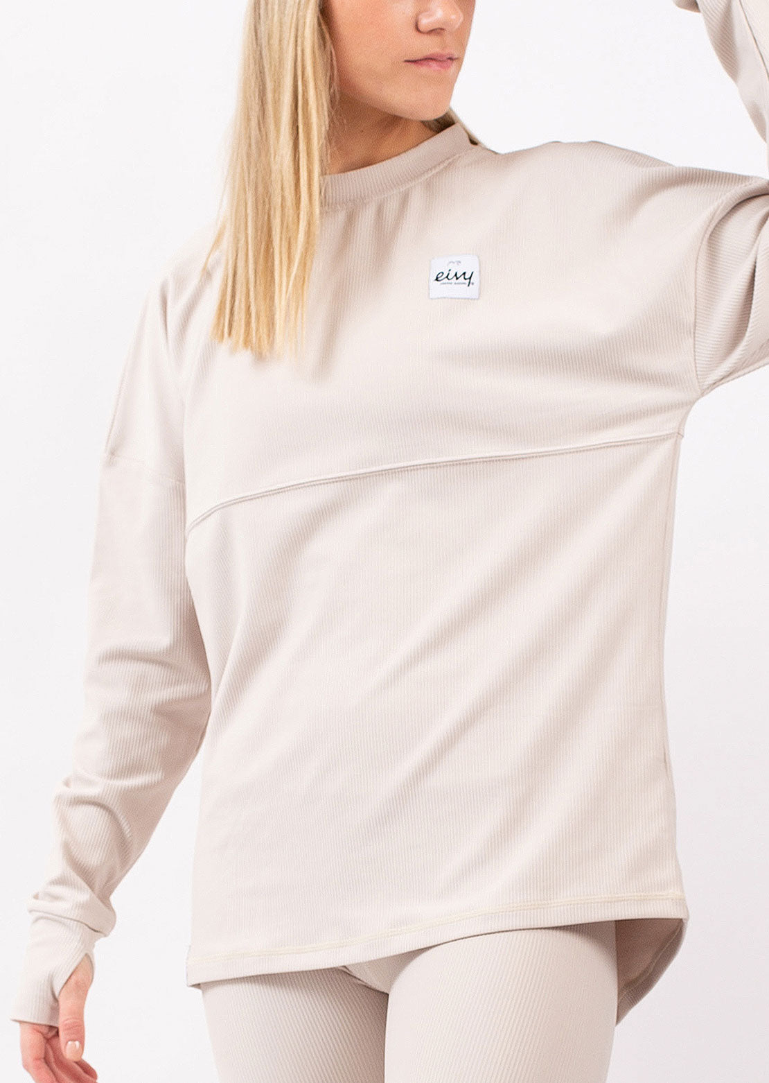 Eivy Women's Venture Rib Base Layer Top Faded Cloud