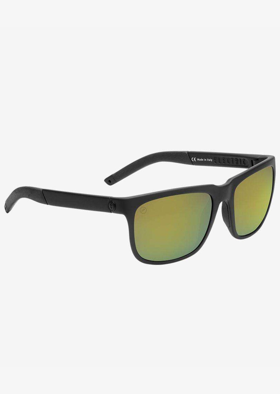 Electric Knoxville XL Sport Polarized Pro Sunglasses Matte Black/Green Polarized Pro EE16001022