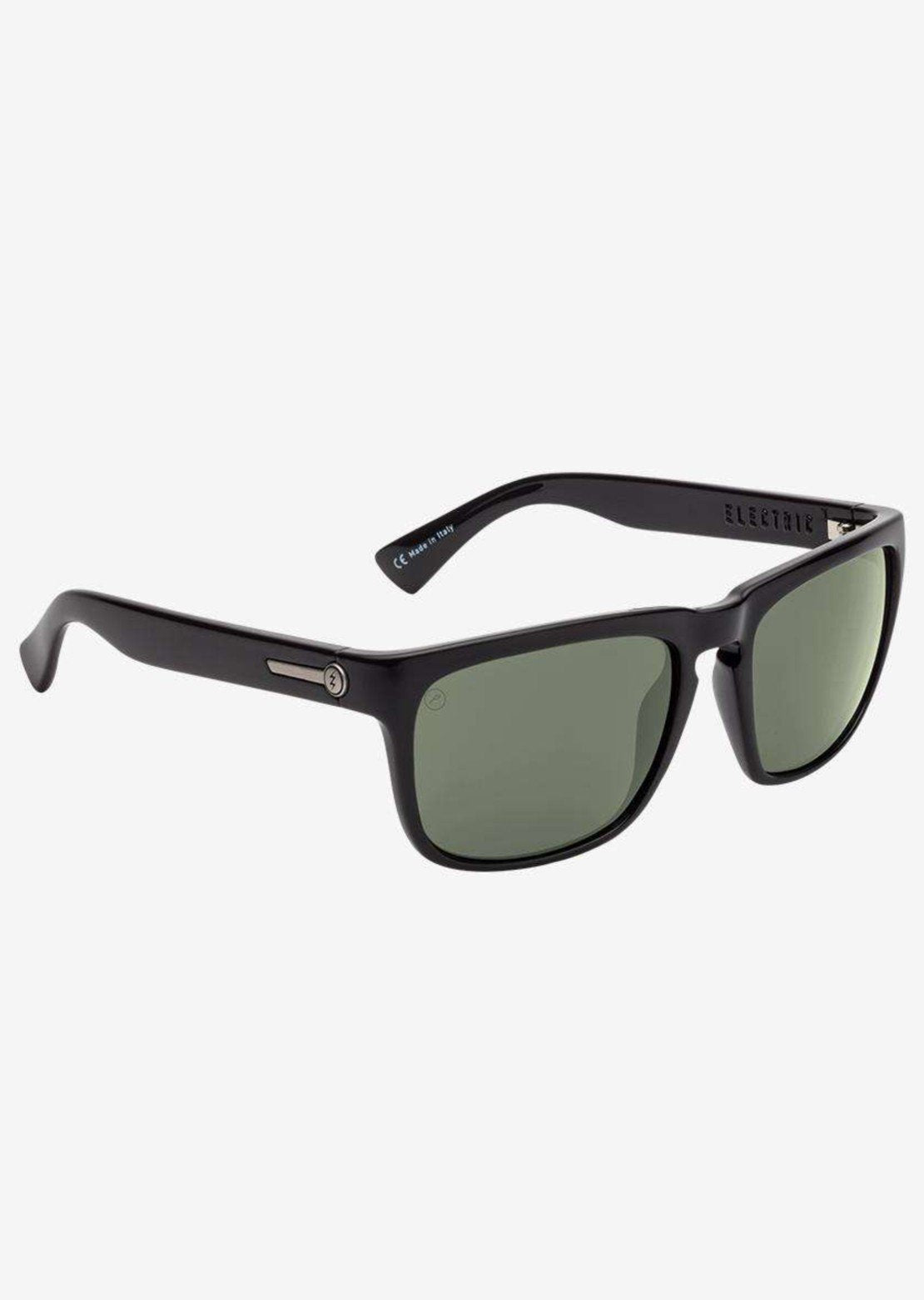 Electric Men&#39;s Knoxville Polarized Sunglasses Gloss Black/Grey Polarized EE09001042