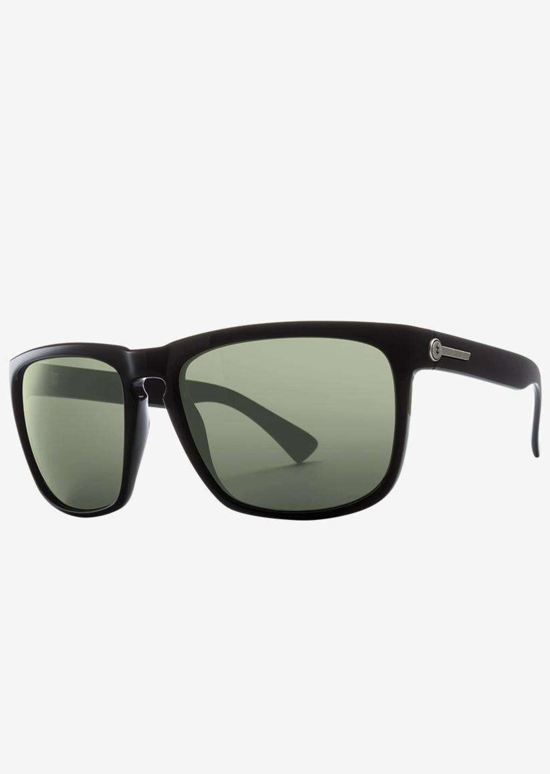 Electric Men&#39;s Knoxville XL Polarized Sunglasses Gloss Black/Grey Polarized EE11201642