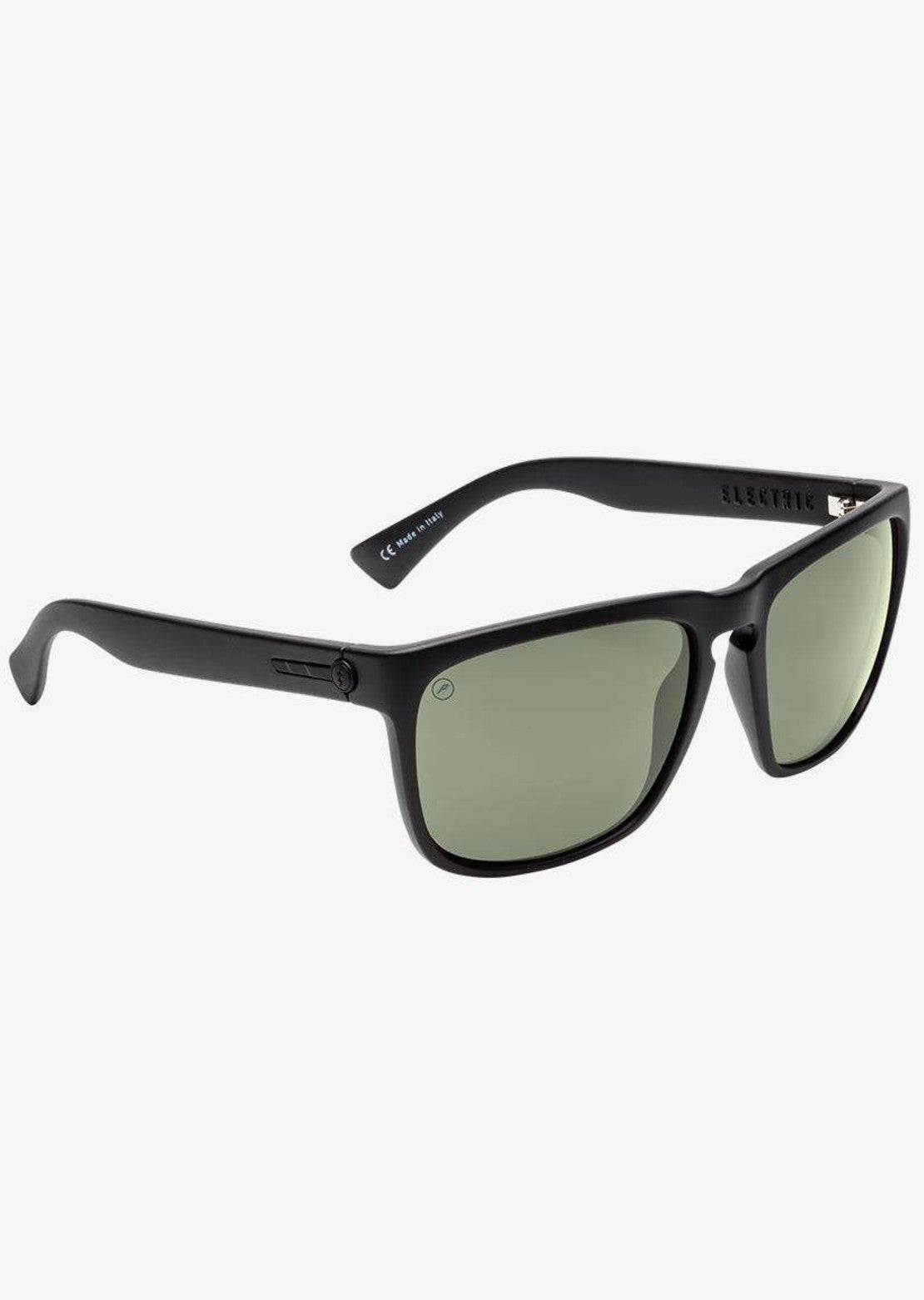 Electric Men&#39;s Knoxville XL Polarized Sunglasses Matte Black/Grey Polarized EE11201042