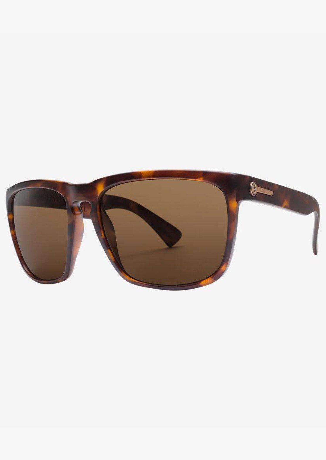 Electric Men&#39;s Knoxville XL Sunglasses Matte Tortoise/Bronze Polarized EE11213943