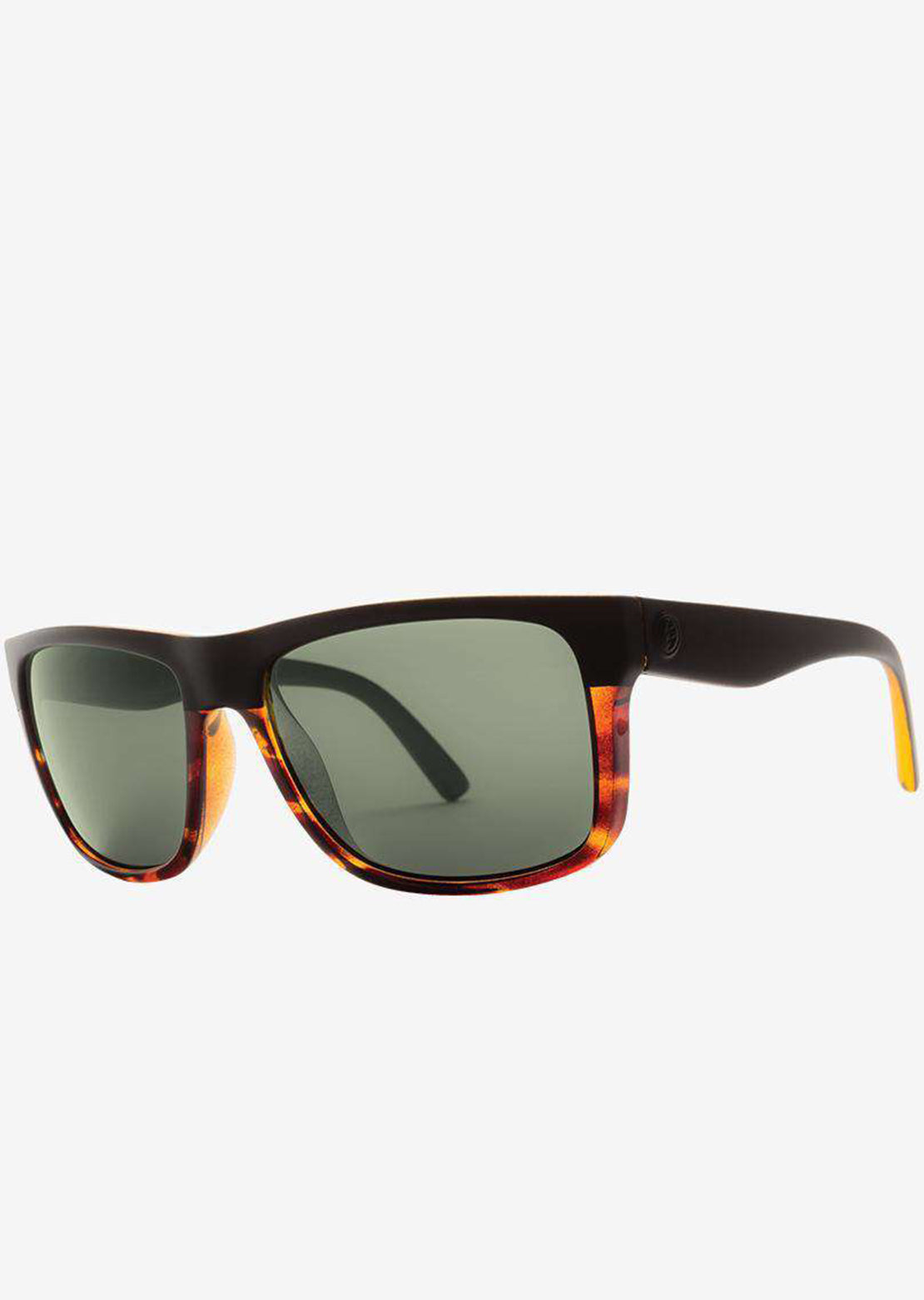 Electric Men&#39;s Swingarm Polarized Sunglasses Darkside Tortoise/Grey Polarized