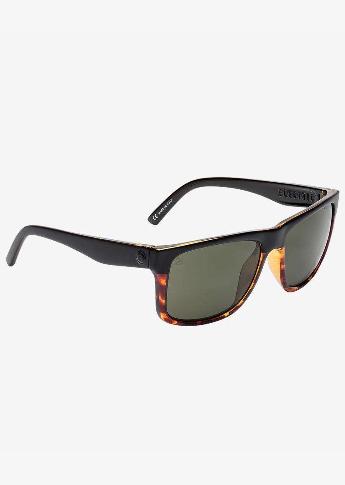 Electric Men&#39;s Swingarm XL Polarized Sunglasses Darkside Tortoise/Grey Polarized EE15962342