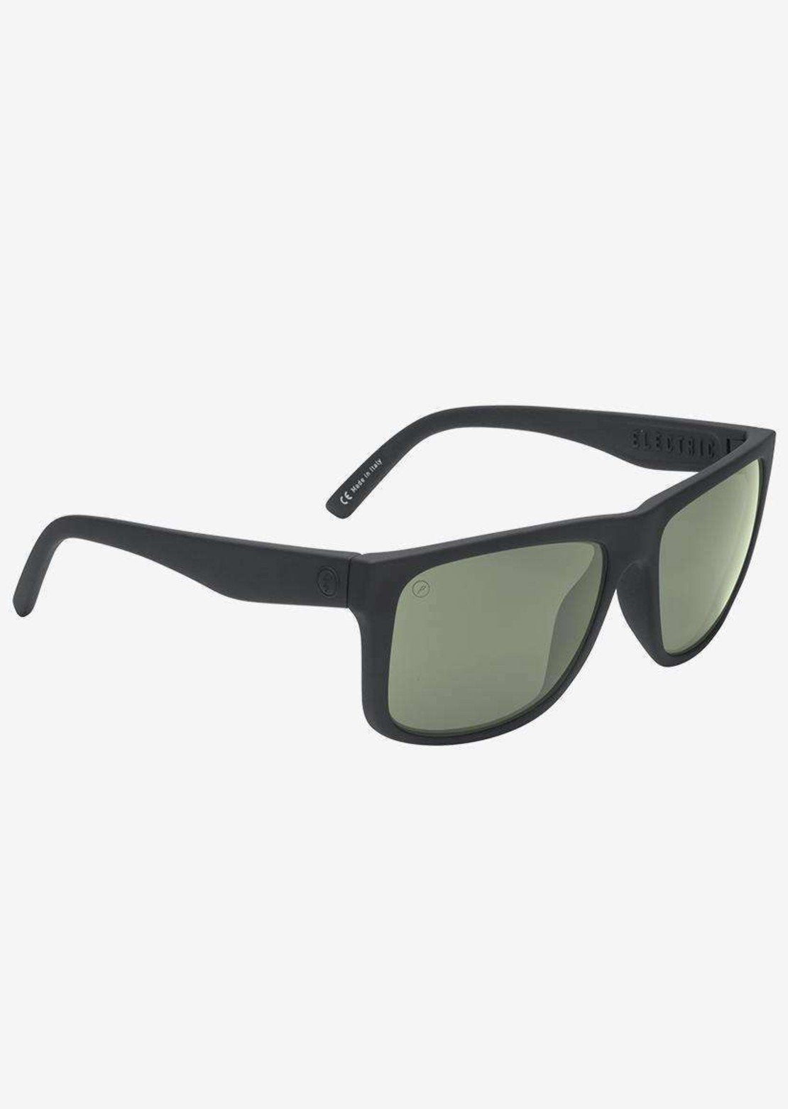 Electric Men&#39;s Swingarm XL Polarized Sunglasses Matte Black/Grey Polarized EE15901042