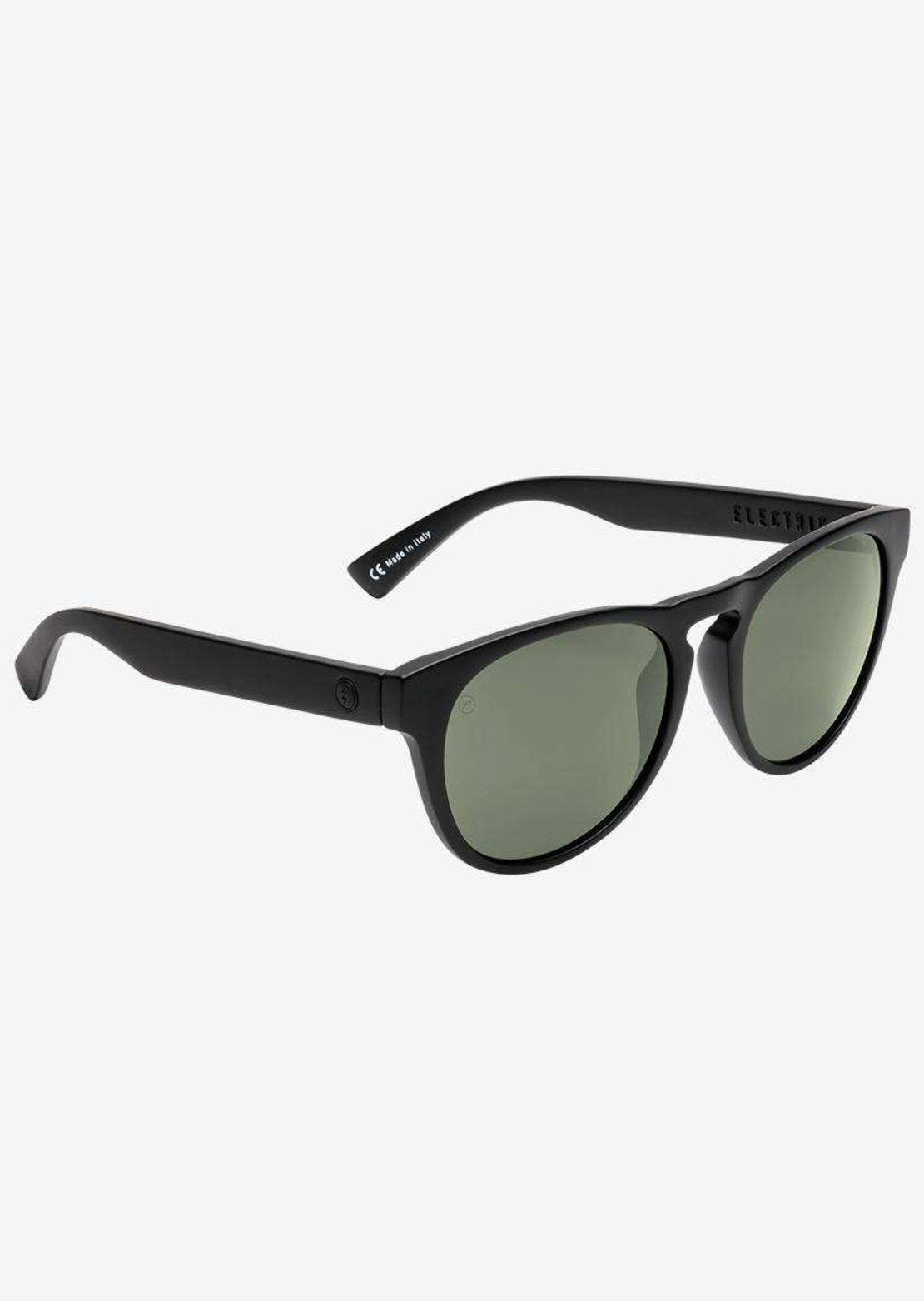 Electric Nashville XL Polarized Sunglasses Matte Black/Grey Polarized EE17101042