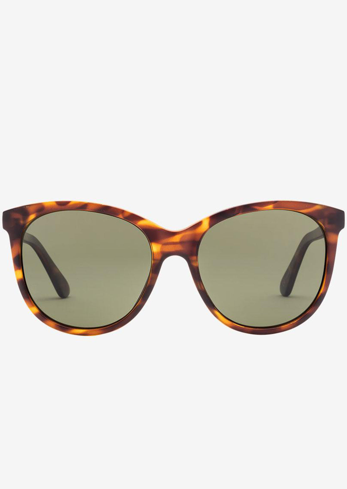 Electric Women&#39;s Palm Polarized Sunglasses Matte Tortoise/Grey Polarized EE19563542