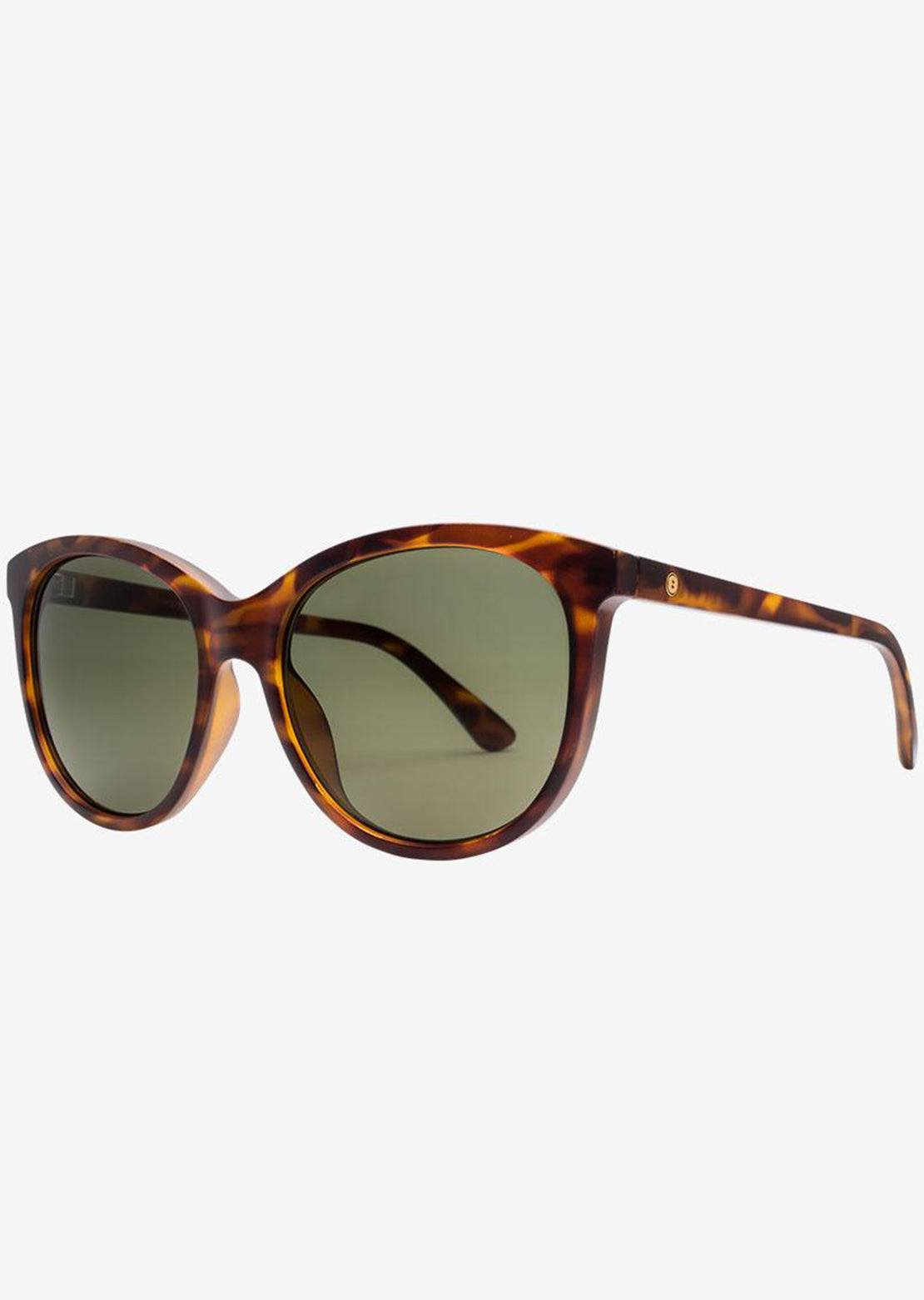 Electric Women&#39;s Palm Polarized Sunglasses Matte Tortoise/Grey Polarized EE19563542