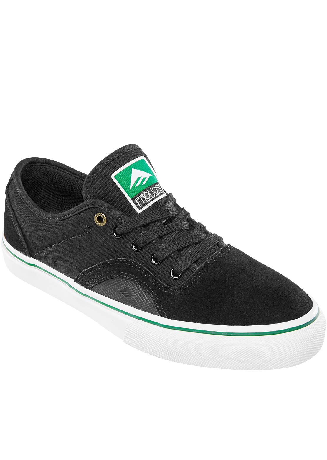 Emerica Men's Provost G6 Shoes Black/White/Gold
