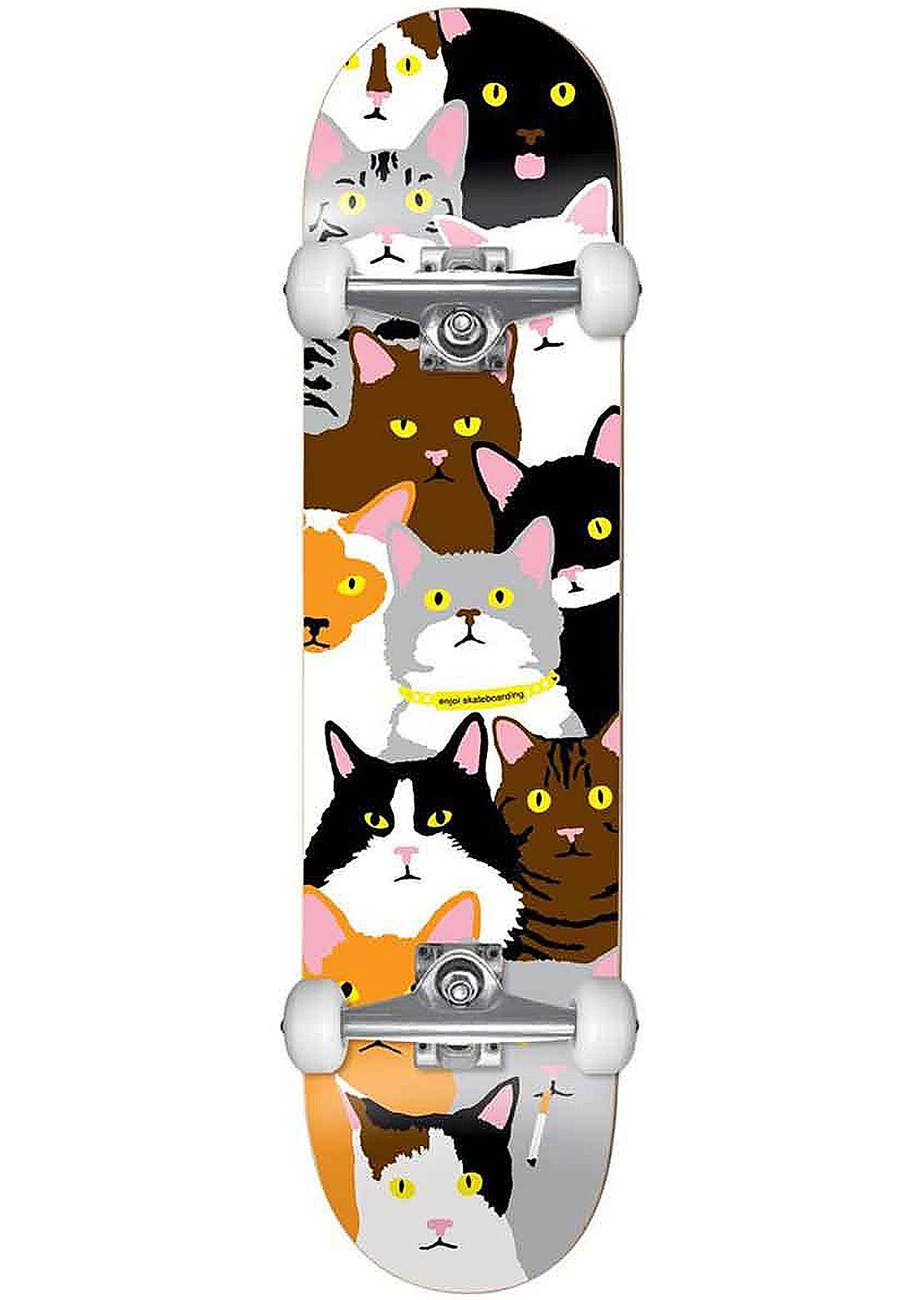 Enjoi Junior Cat Collage Fp Complete Skateboard