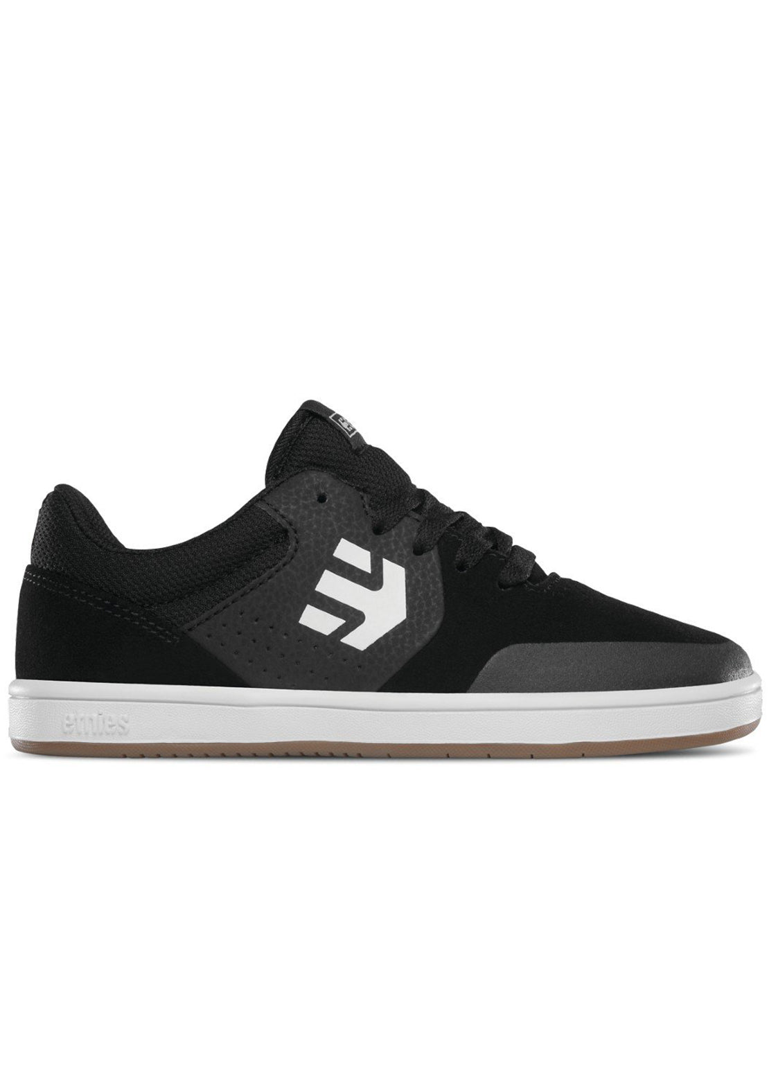 Etnies Junior Marana Shoes Black/Gum/White