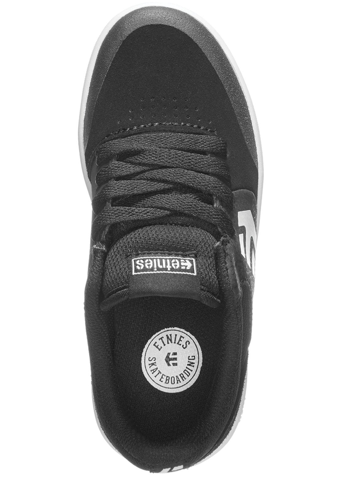 Etnies Junior Marana Shoes Black/Gum/White