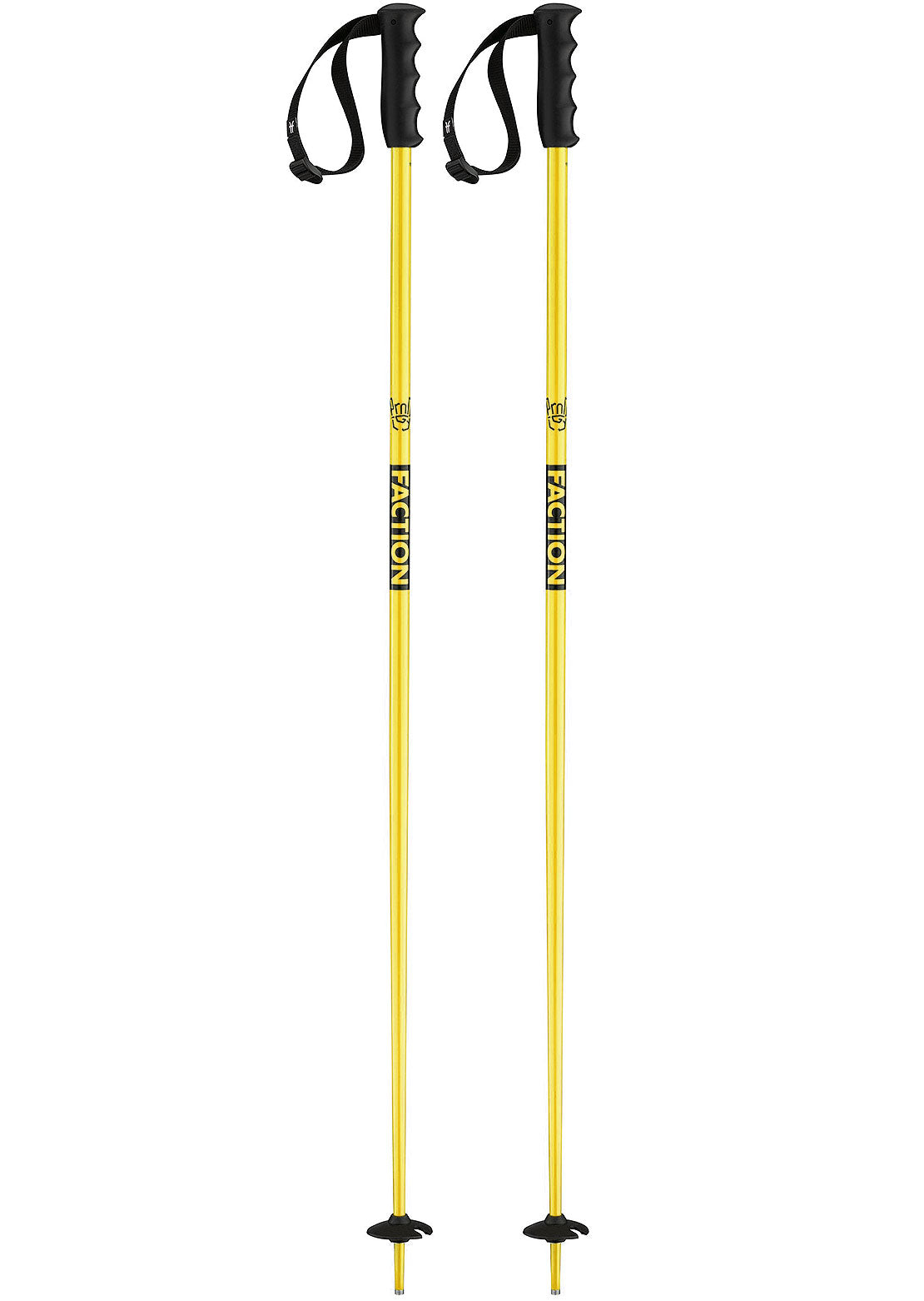 Faction Unisex Prodigy Ski Pole Yellow