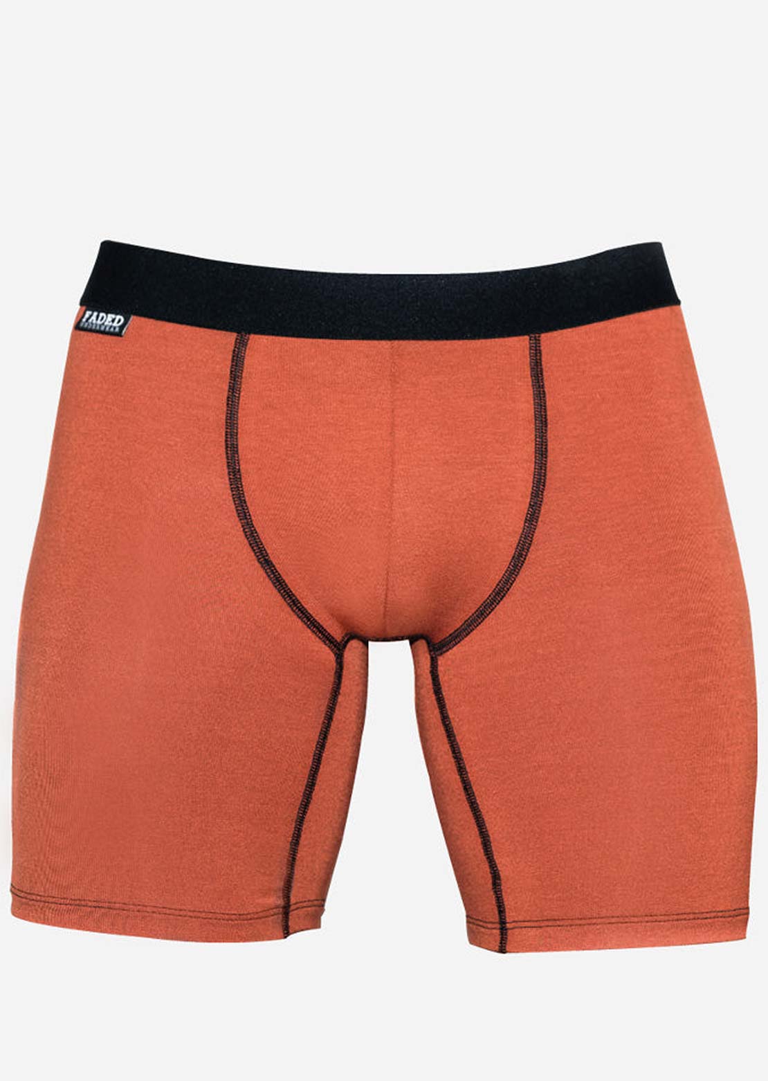 Faded Men&#39;s Boxer Terracotta